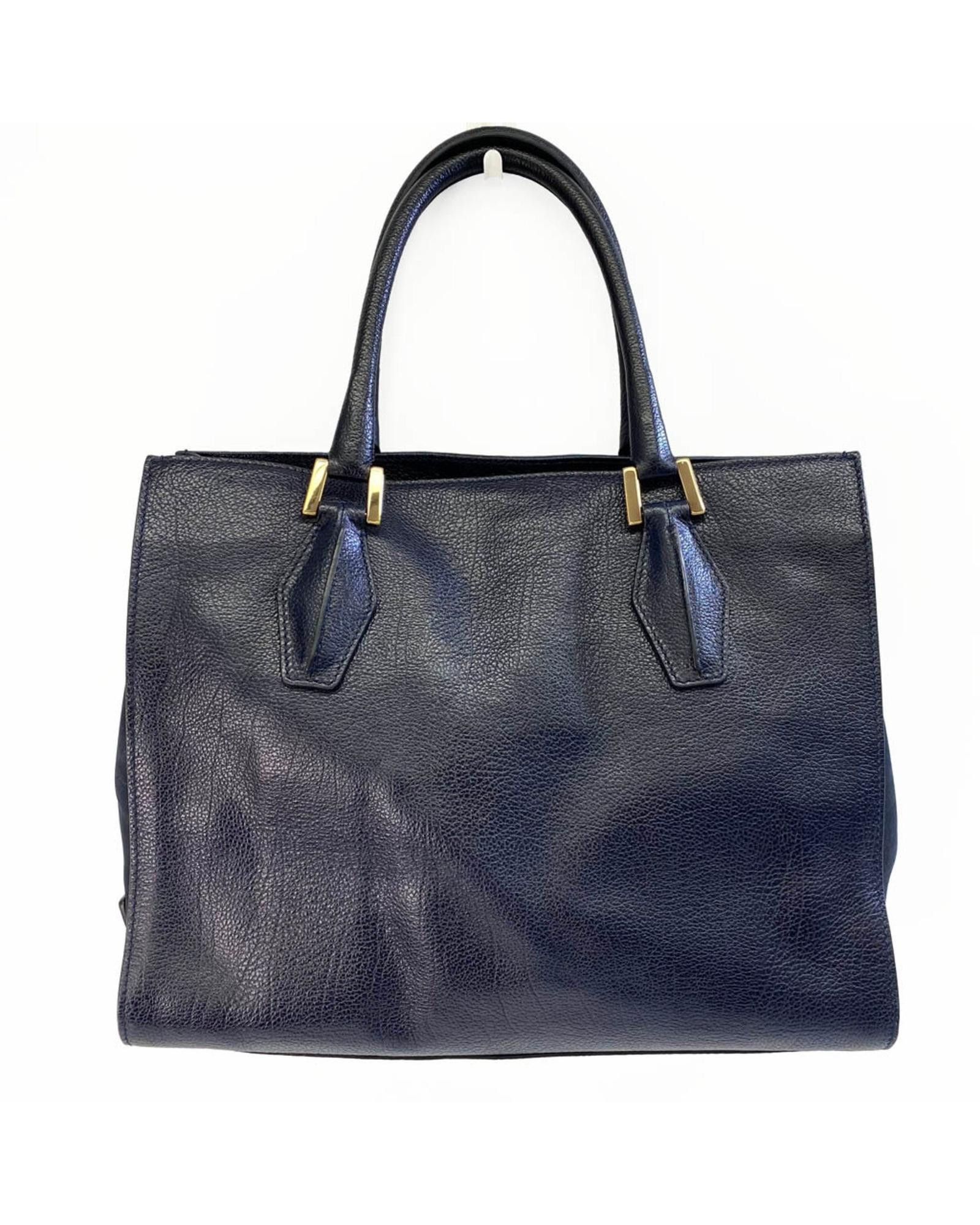 image of Tods Versatile And Elegant Navy Leather Bag, Women's