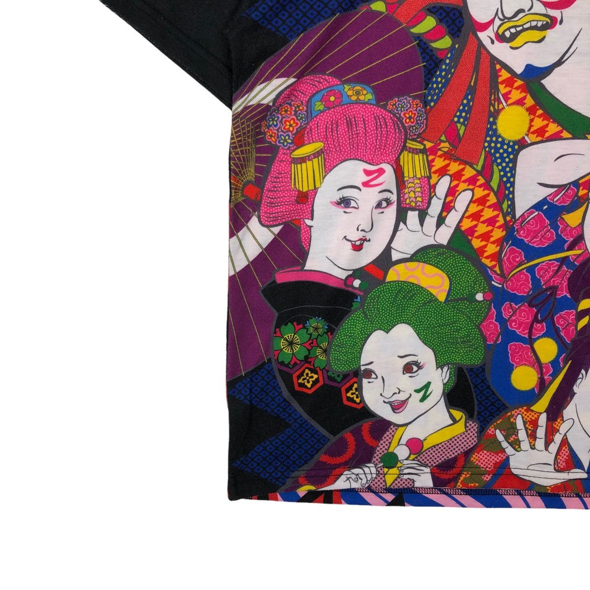 Japanese Brand RARE TEE JAPAN TRADITIONAL OVER PRINT KANSAI YAMAMOTO STYLE Size US S / EU 44-46 / 1 - 3 Thumbnail