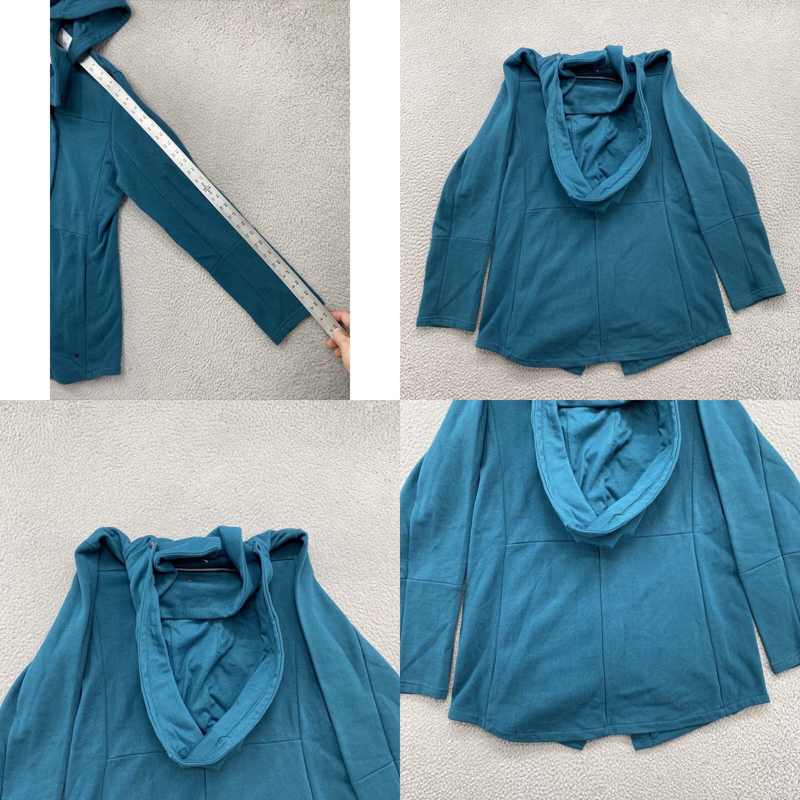 Hurley Hurley Women’s Full Zip Hood Jacket Blue Medium Size M / US 6-8 / IT 42-44 - 8 Thumbnail
