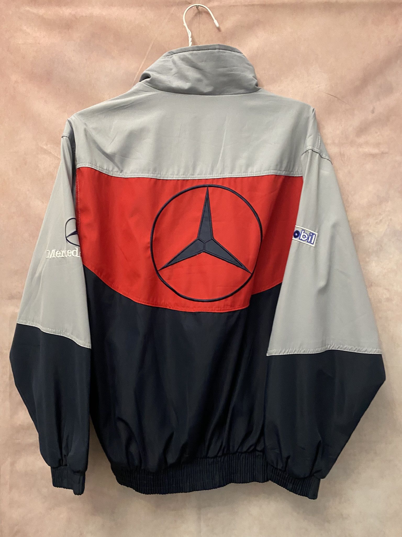 Mercedes-Benz Vintage Mercedes Benz Racing Jacket Big Logo Firelli Ferodo Size US L / EU 52-54 / 3 - 2 Thumbnail