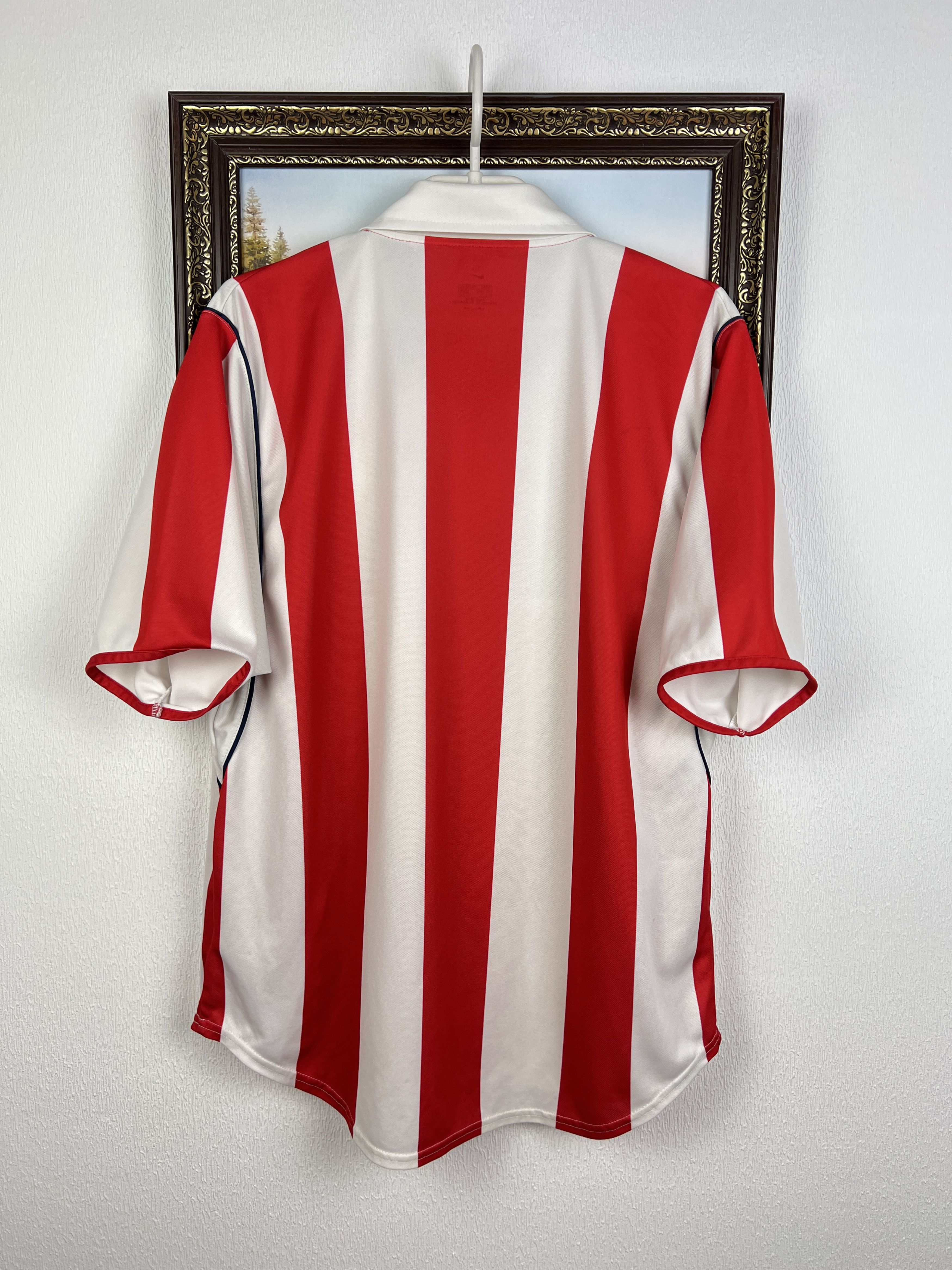 Nike Atletico Madrid Home football shirt Soccer Jersey Trikot Size US L / EU 52-54 / 3 - 8 Thumbnail