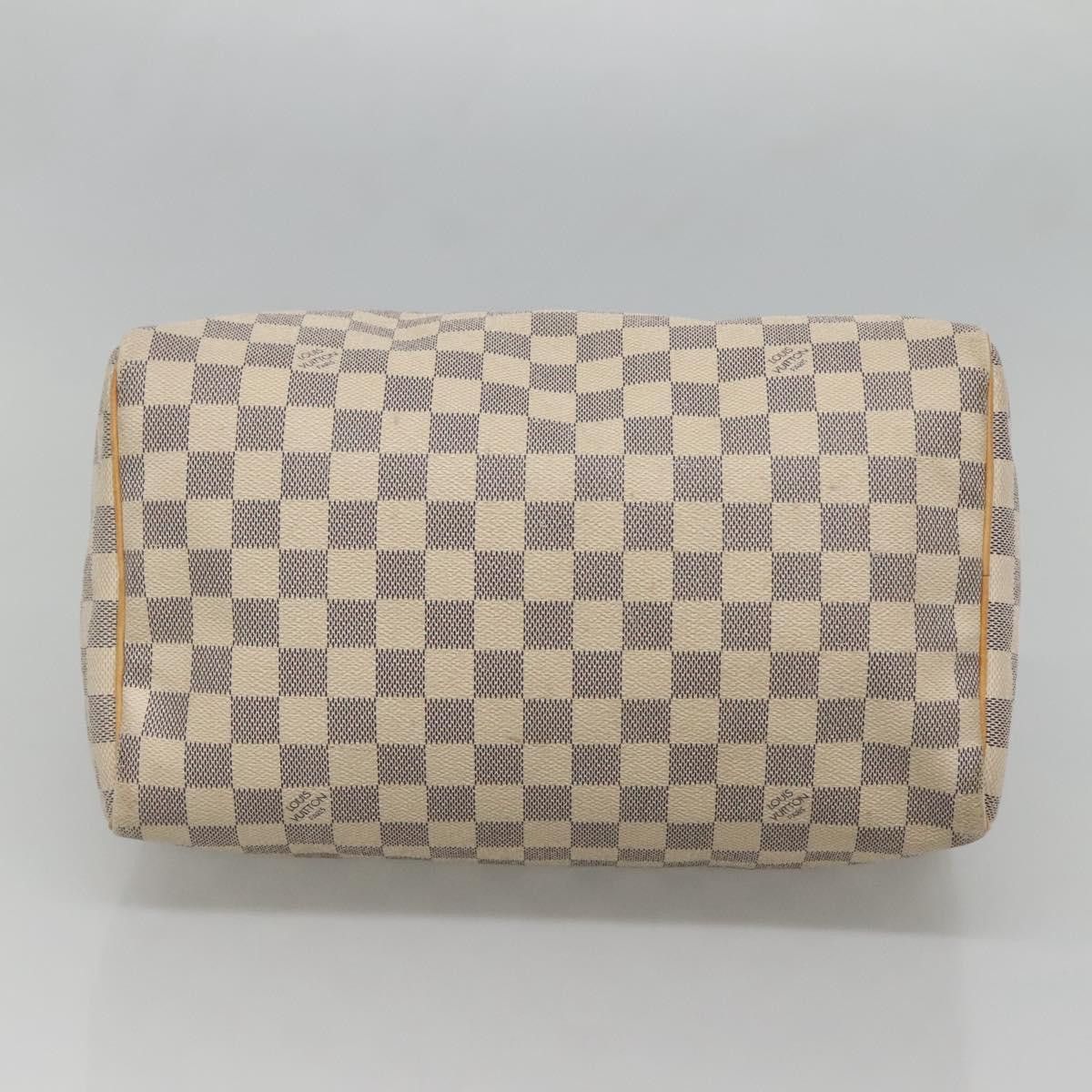 Louis Vuitton LOUIS VUITTON Damier Azur Speedy 30 Hand Bag N41533 Size ONE SIZE - 5 Thumbnail