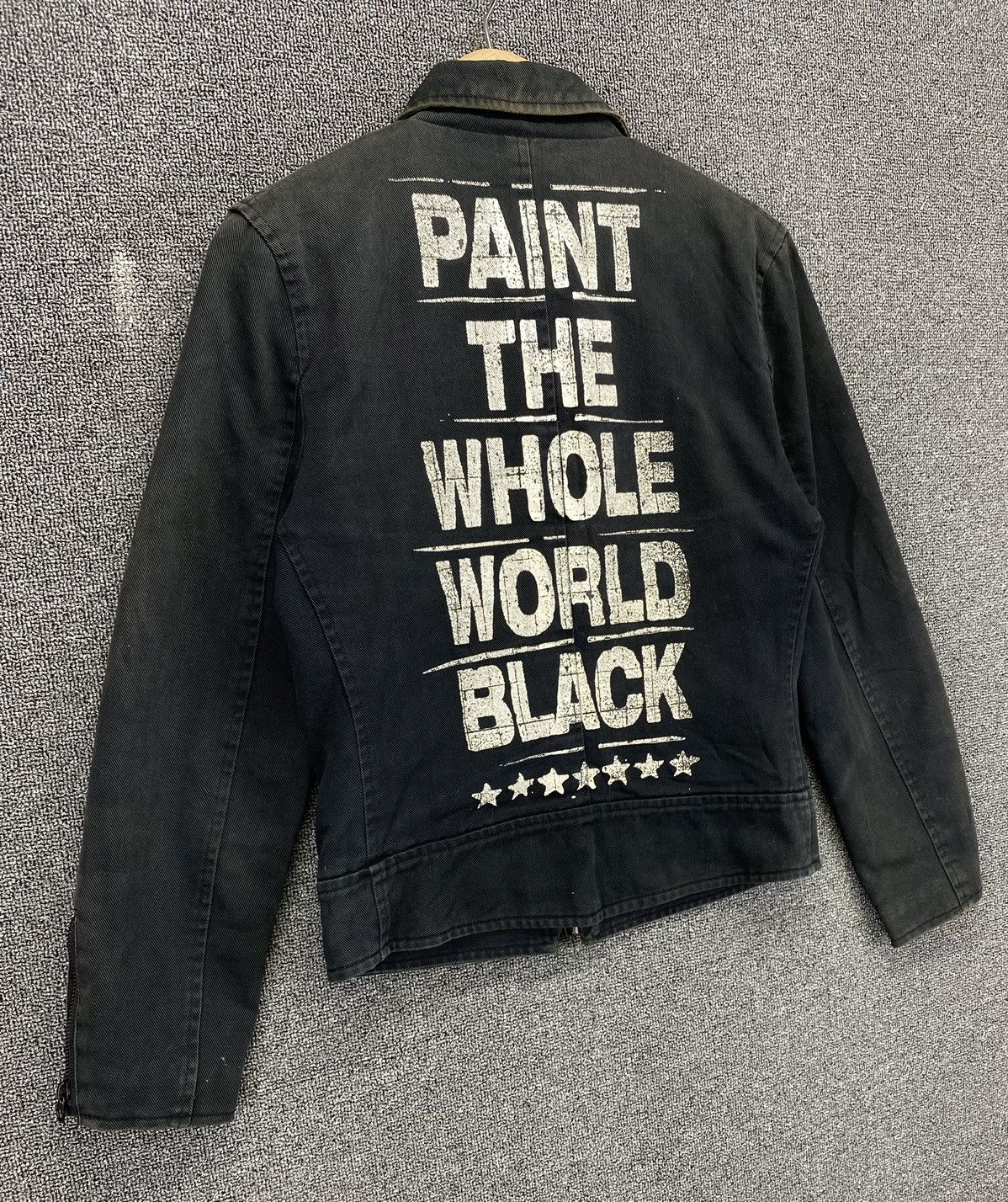 If Six Was Nine Vintage Faust Punk Style Denim Jacket Size S / US 4 / IT 40 - 2 Thumbnail