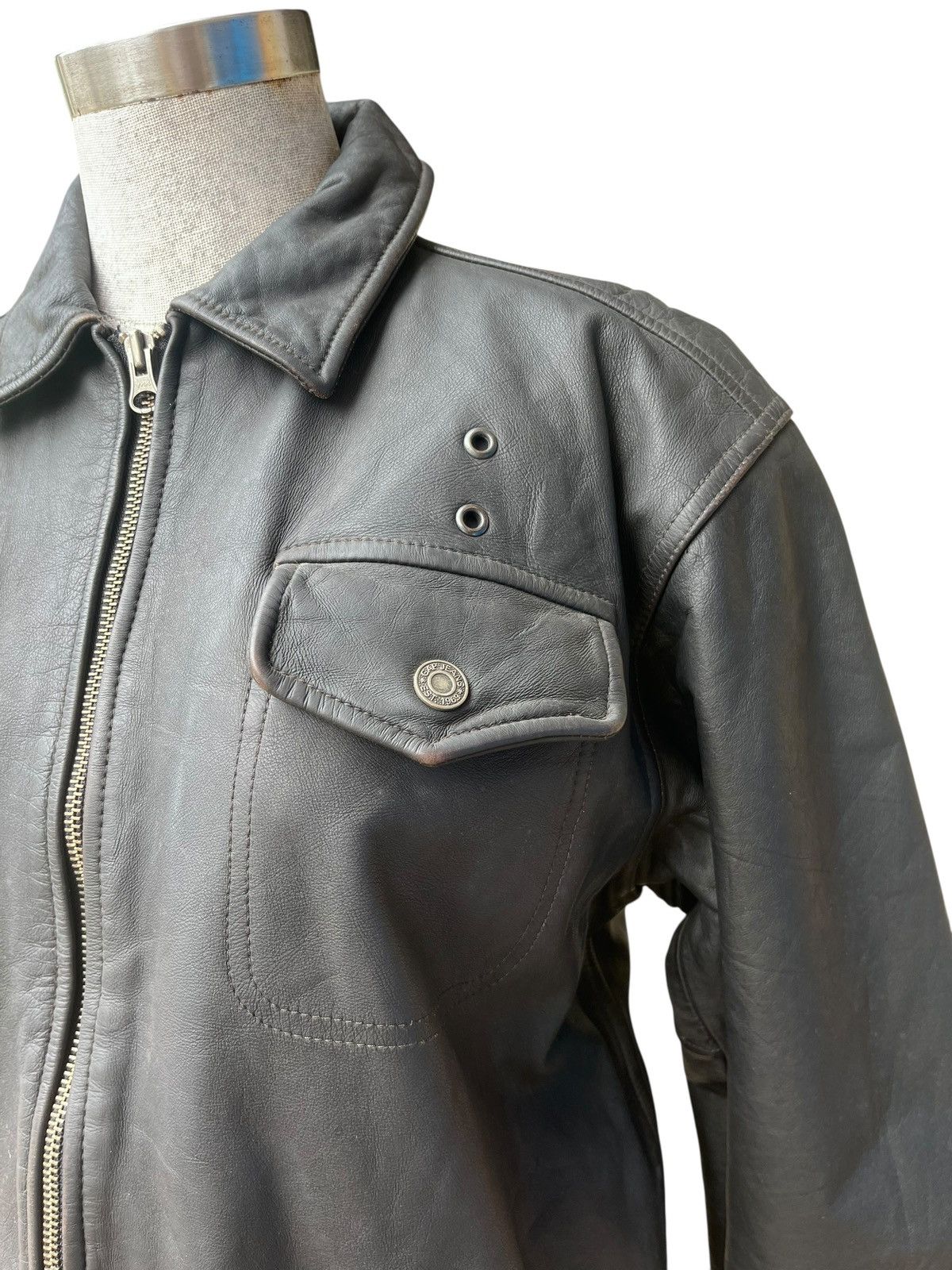 Gap Vintage gap leather jacket Size XL / US 12-14 / IT 48-50 - 3 Thumbnail