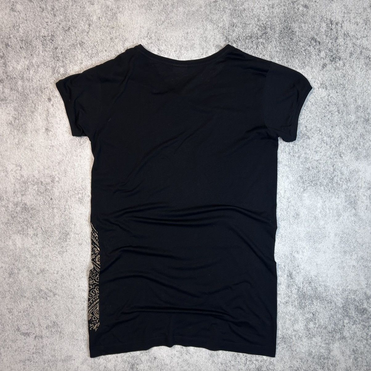 Dries Van Noten Vintage Dries Van Noten Black Silk Blend Tunic Shirt Size S / US 4 / IT 40 - 8 Thumbnail