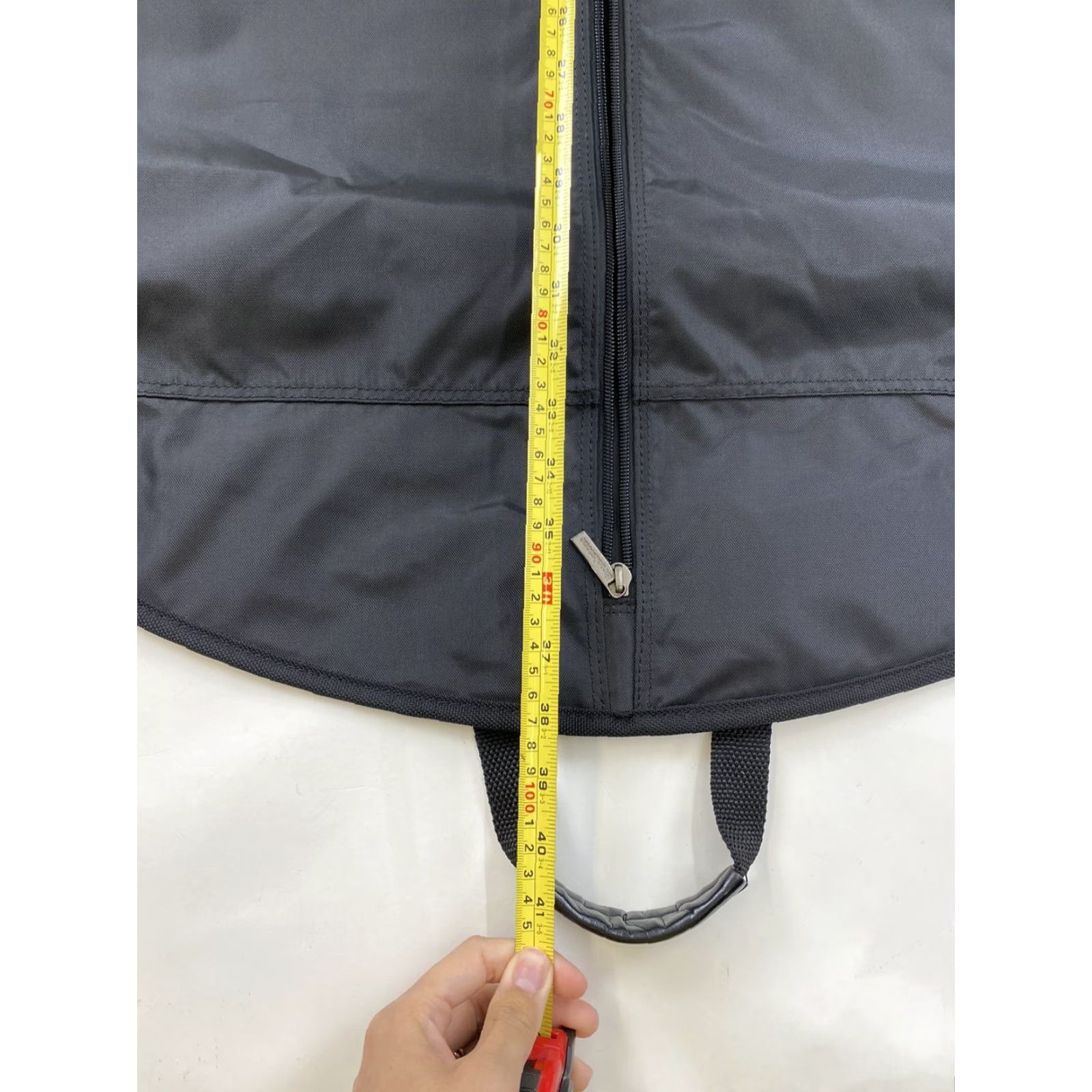 Vintage Brookstone Travel Garment Bag Black EUC Size ONE SIZE - 7 Thumbnail