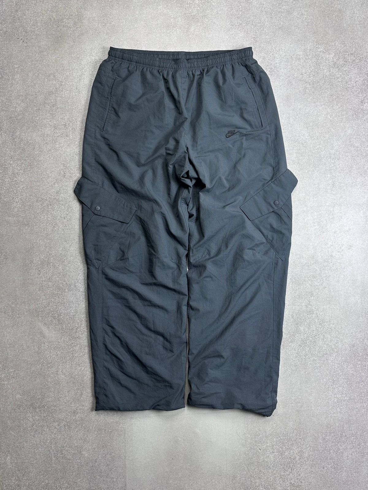 Nike Vintage Nike Swoosh Baggy Cargo Y2K Pants Tn Skepta Style Size US 38 / EU 54 - 1 Thumbnail