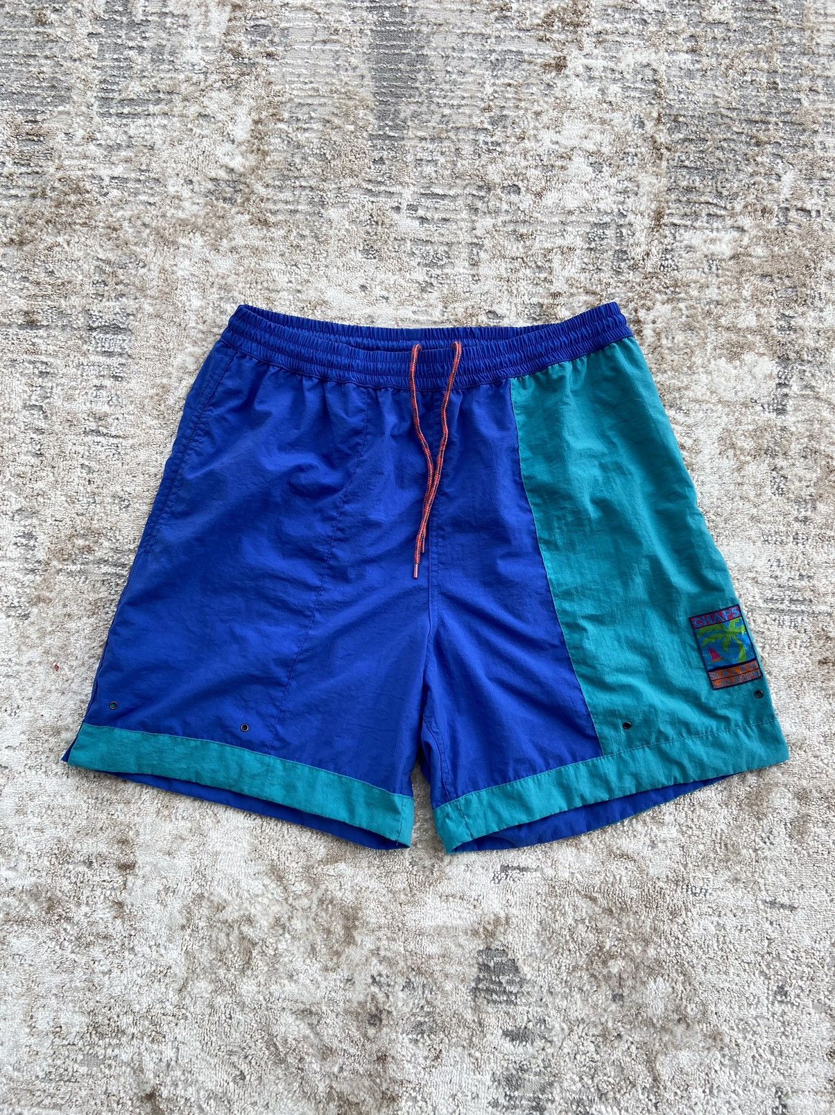 Polo Ralph Lauren Vintage 90s Chaps Ralp Lauren Reversible Nylon Short Size US 31 - 2 Thumbnail