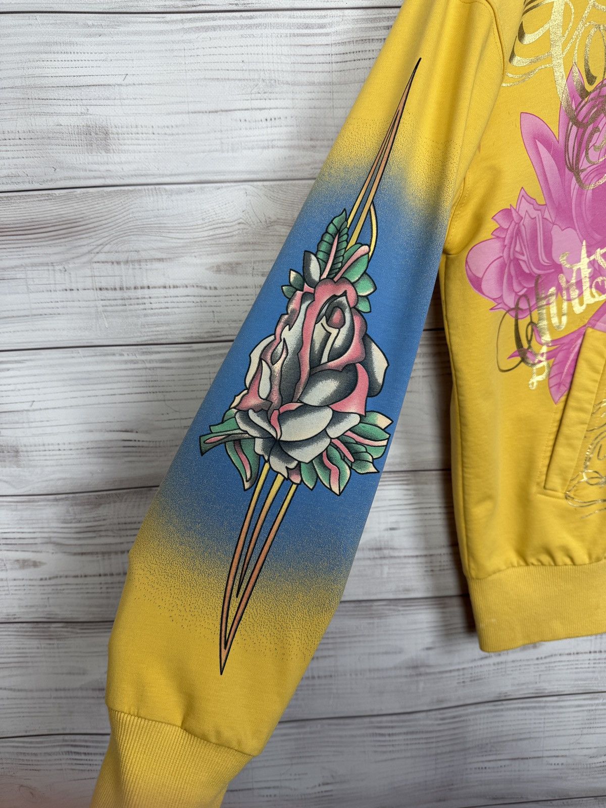 Christian Audigier Vintage Y2K Christian Audigier Hoodie Size US M / EU 48-50 / 2 - 6 Thumbnail