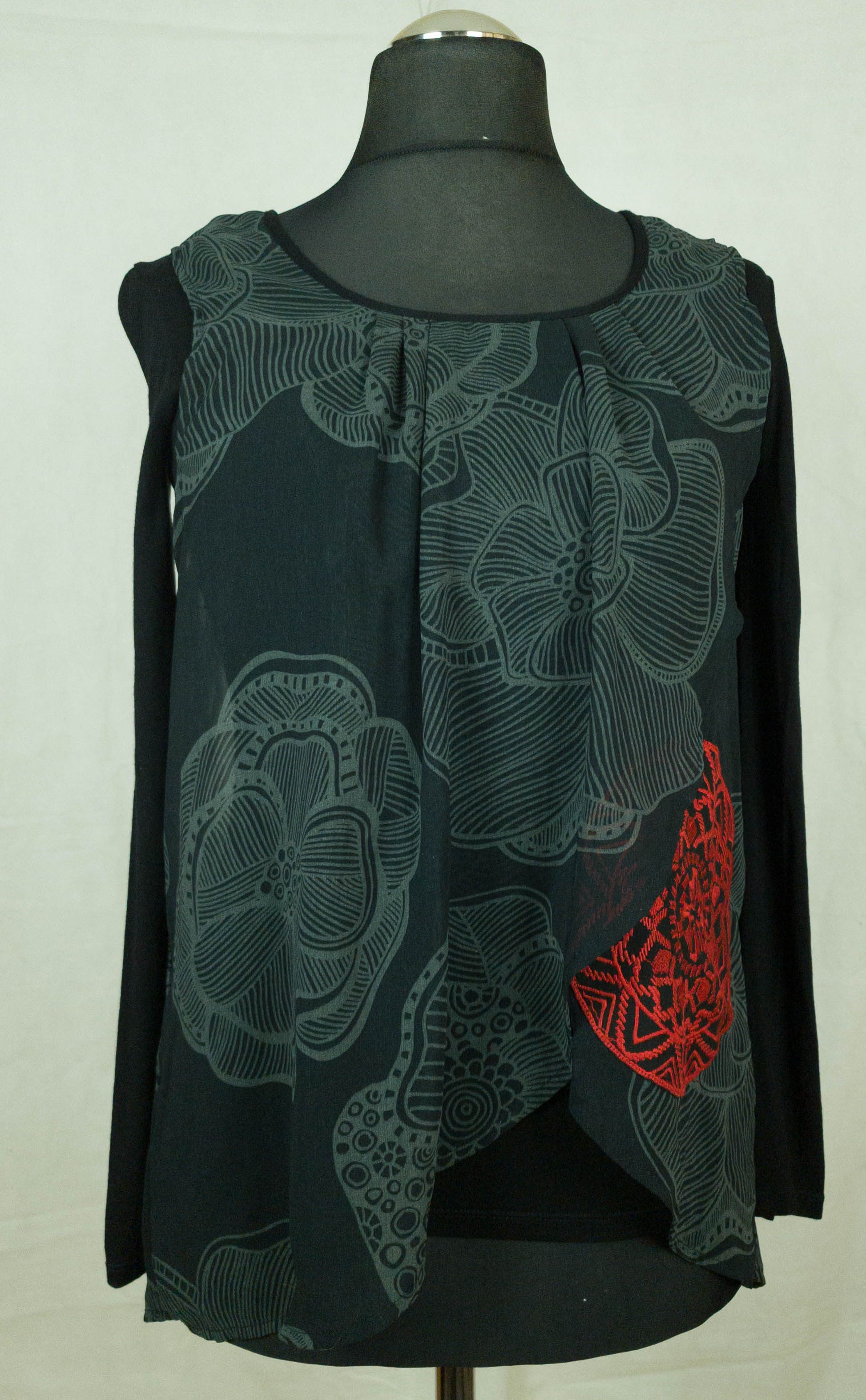 Desigual Desigual womens top blouse size S vgc Size S / US 4 / IT 40 - 1 Thumbnail