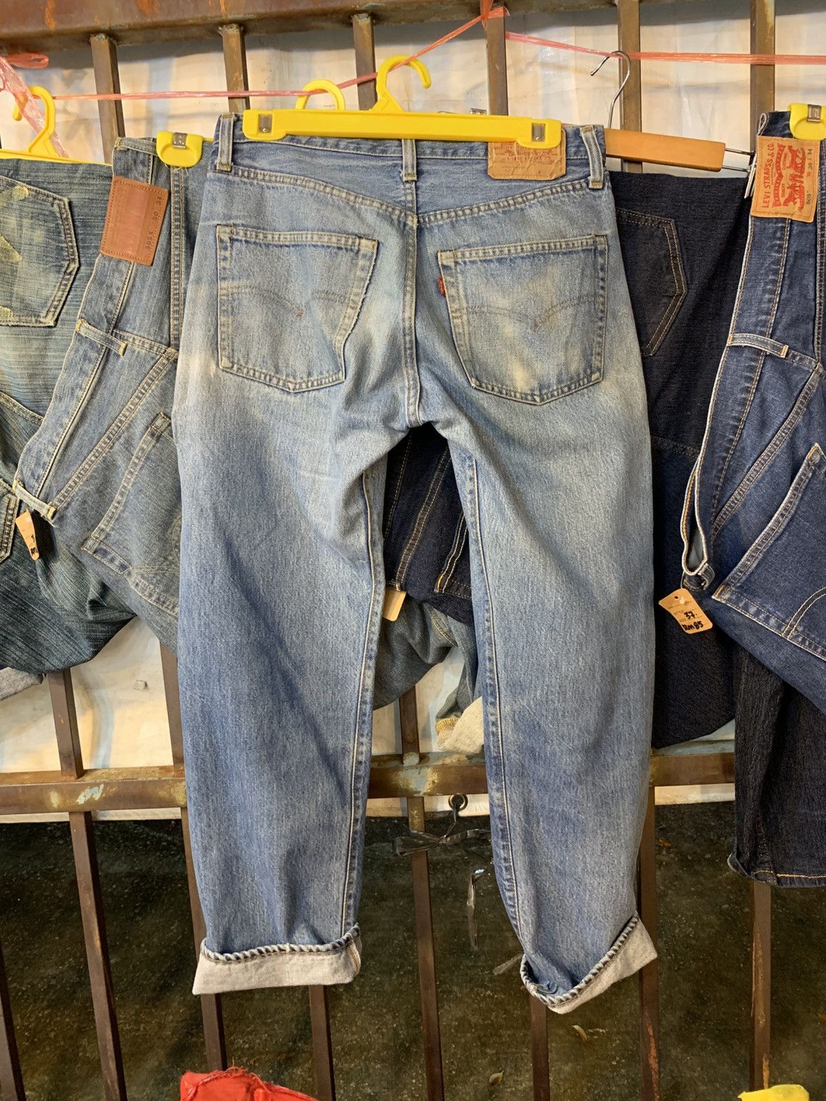 Levi's × Levi's Vintage Clothing × Vintage size 31: Vintage Levis 501 Rindem button 6 vintage 70s Size US 31 - 2 Thumbnail
