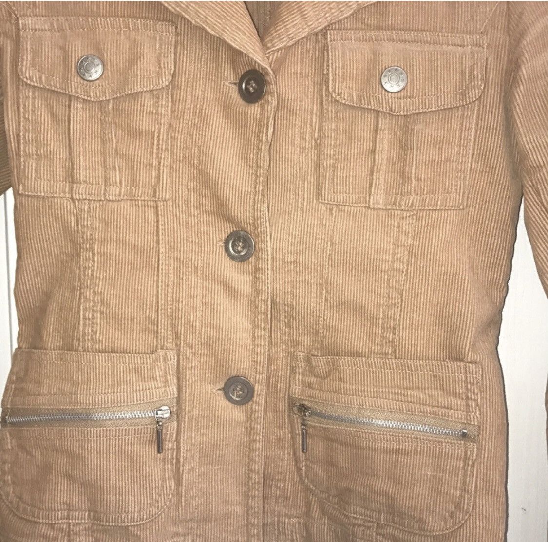 Other VINTAGE GASOLINE CORDUROY BUTTON UP JACKET Size S / US 4 / IT 40 - 5 Thumbnail