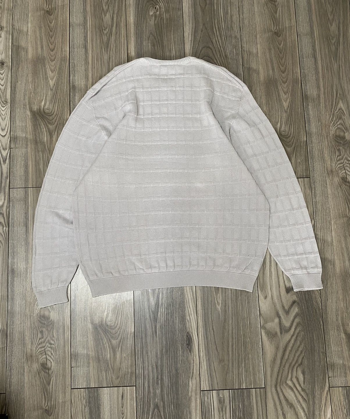 Lacoste Vintage Lacoste Grey Crew Neck Knit Sweater Mens Size 7 Size US XXL / EU 58 / 5 - 13 Thumbnail