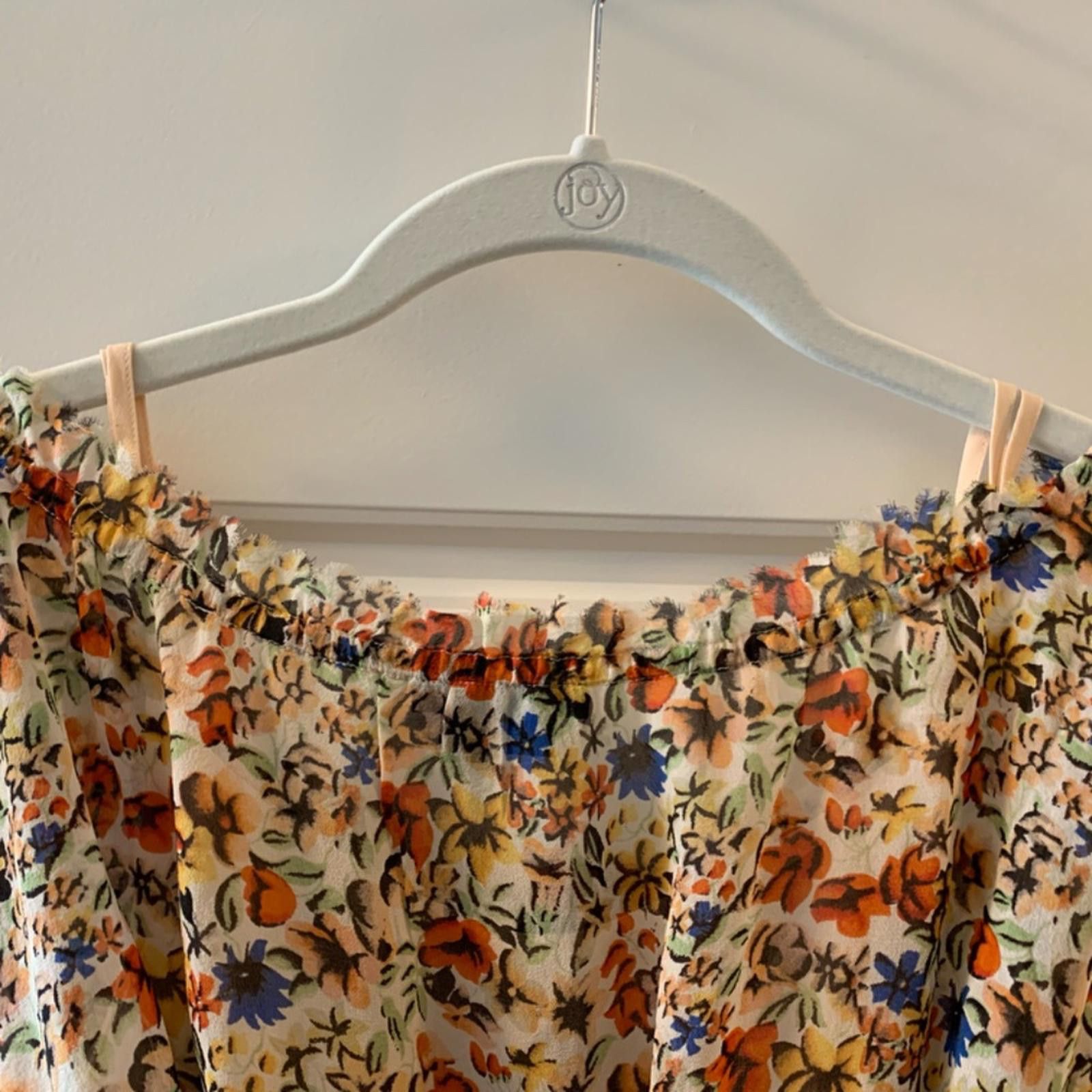 Theory Theory Floral Shirt elastic neckline Size M / US 6-8 / IT 42-44 - 2 Thumbnail