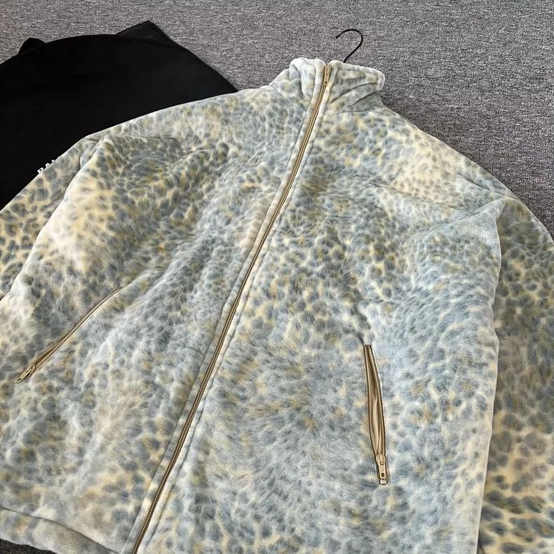 Balenciaga Balenciaga size 36 Leopard fleece coat Size S / US 4 / IT 40 - 4 Thumbnail