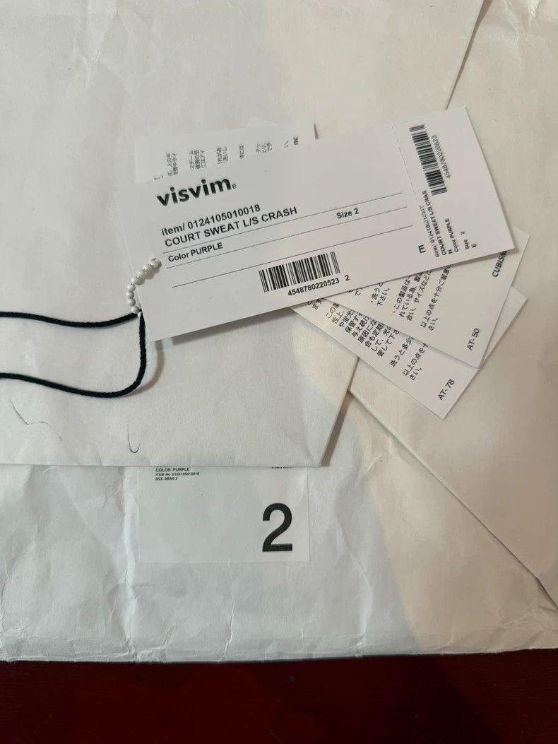 Visvim Visvim VISVIM Court Sweat L/S Crash Sweatshirt-2506 Size US M / EU 48-50 / 2 - 6 Thumbnail