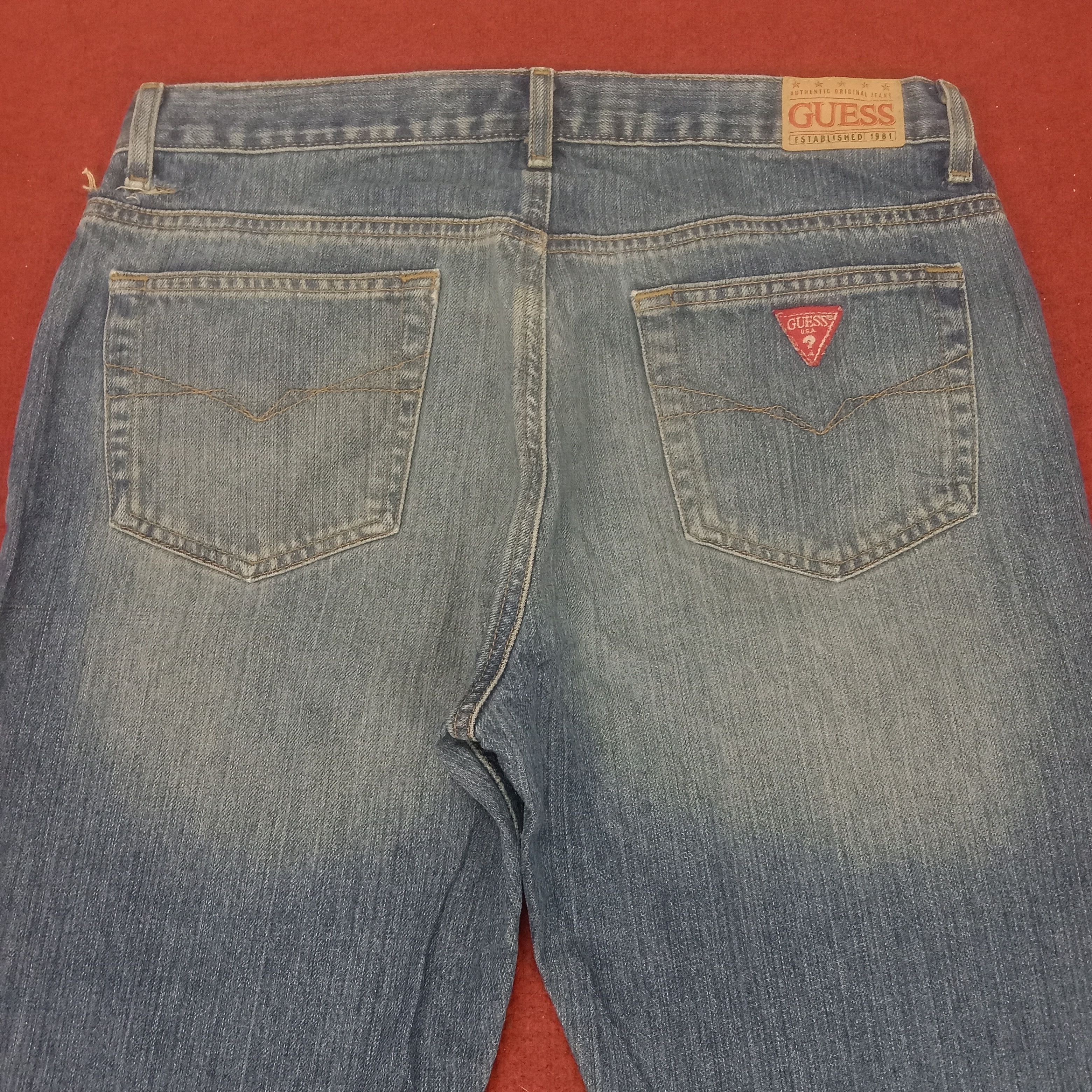 Guess × Vintage Guess Jeans Daily Streetwear Style Size 31" - 5 Thumbnail