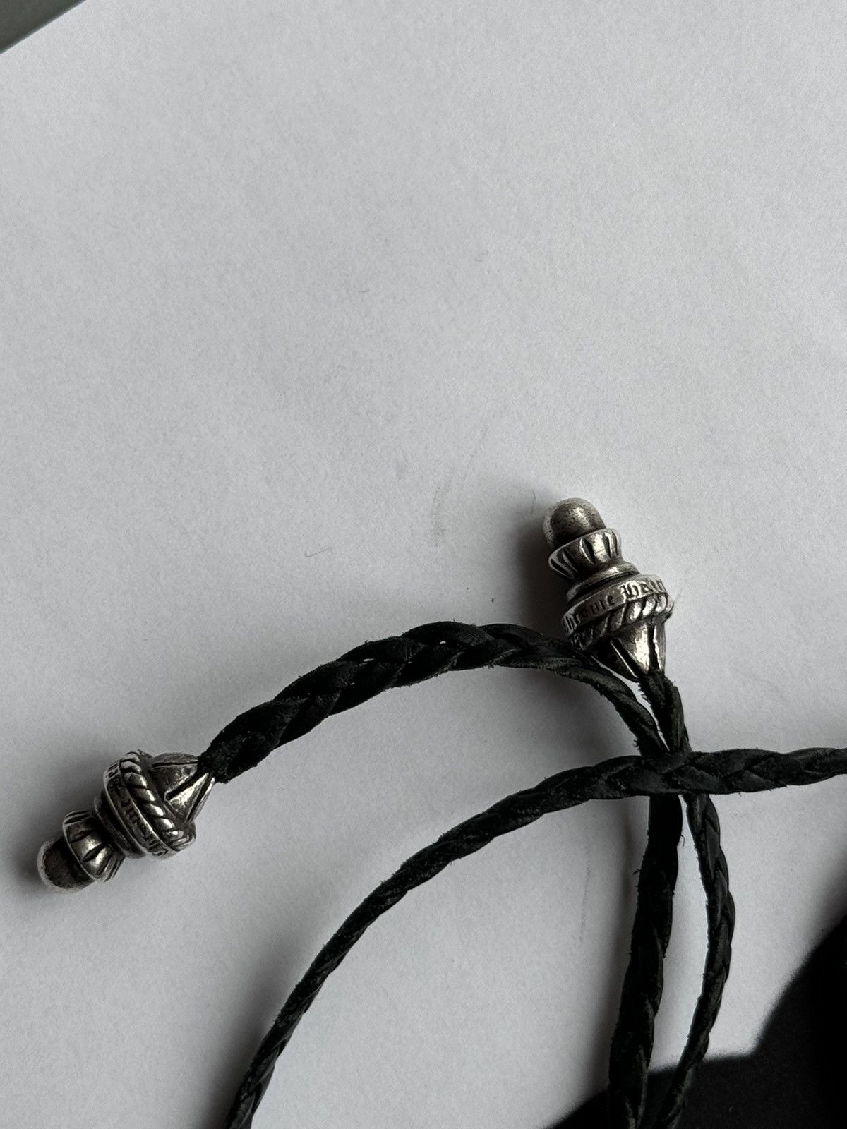 Chrome Hearts CHROME HEARTS LEATHER ROPE Size ONE SIZE - 11 Thumbnail