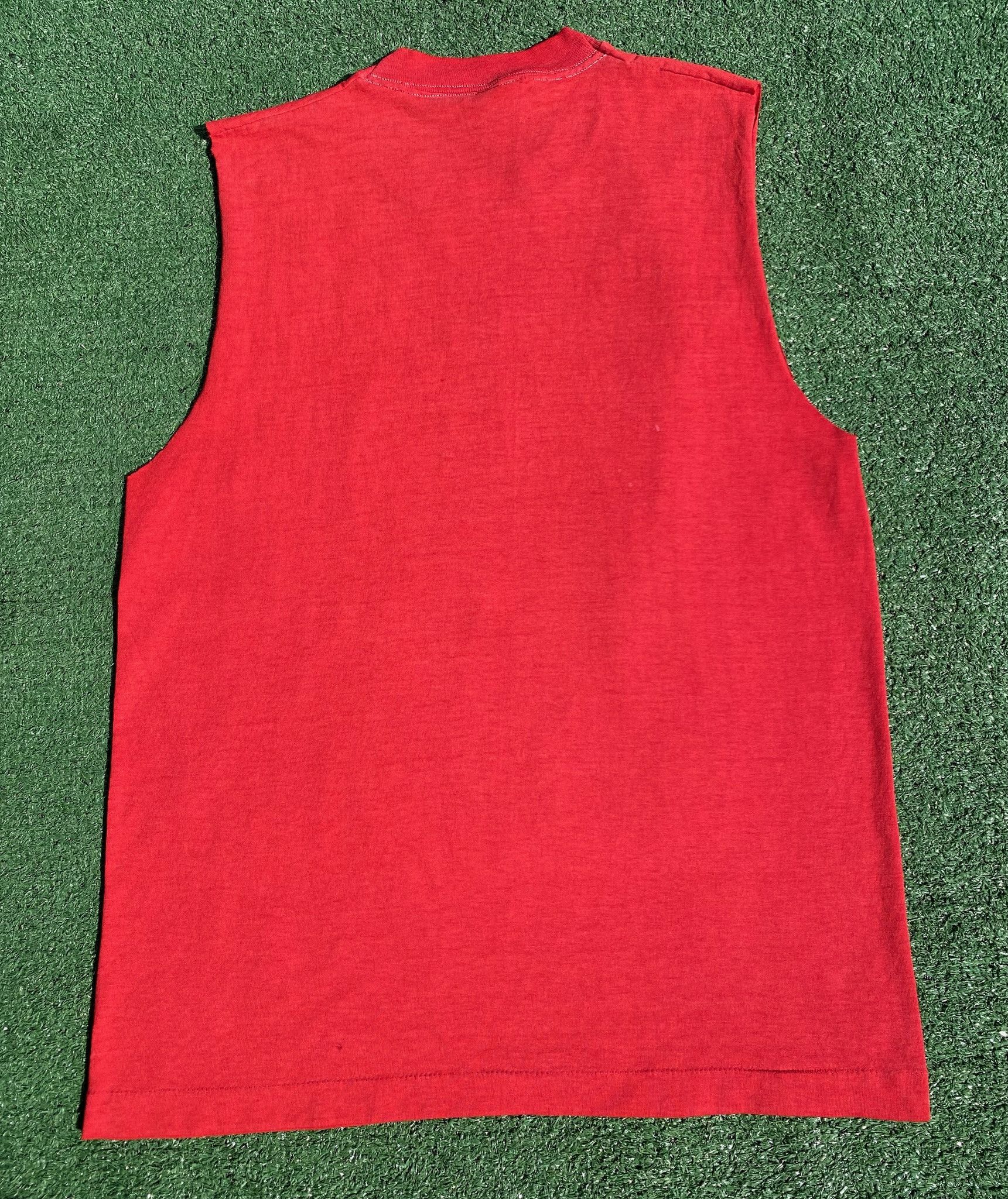 Vintage 80’s Georgia Bulldogs Sleeveless T-Shirt Medium Size US M / EU 48-50 / 2 - 5 Thumbnail