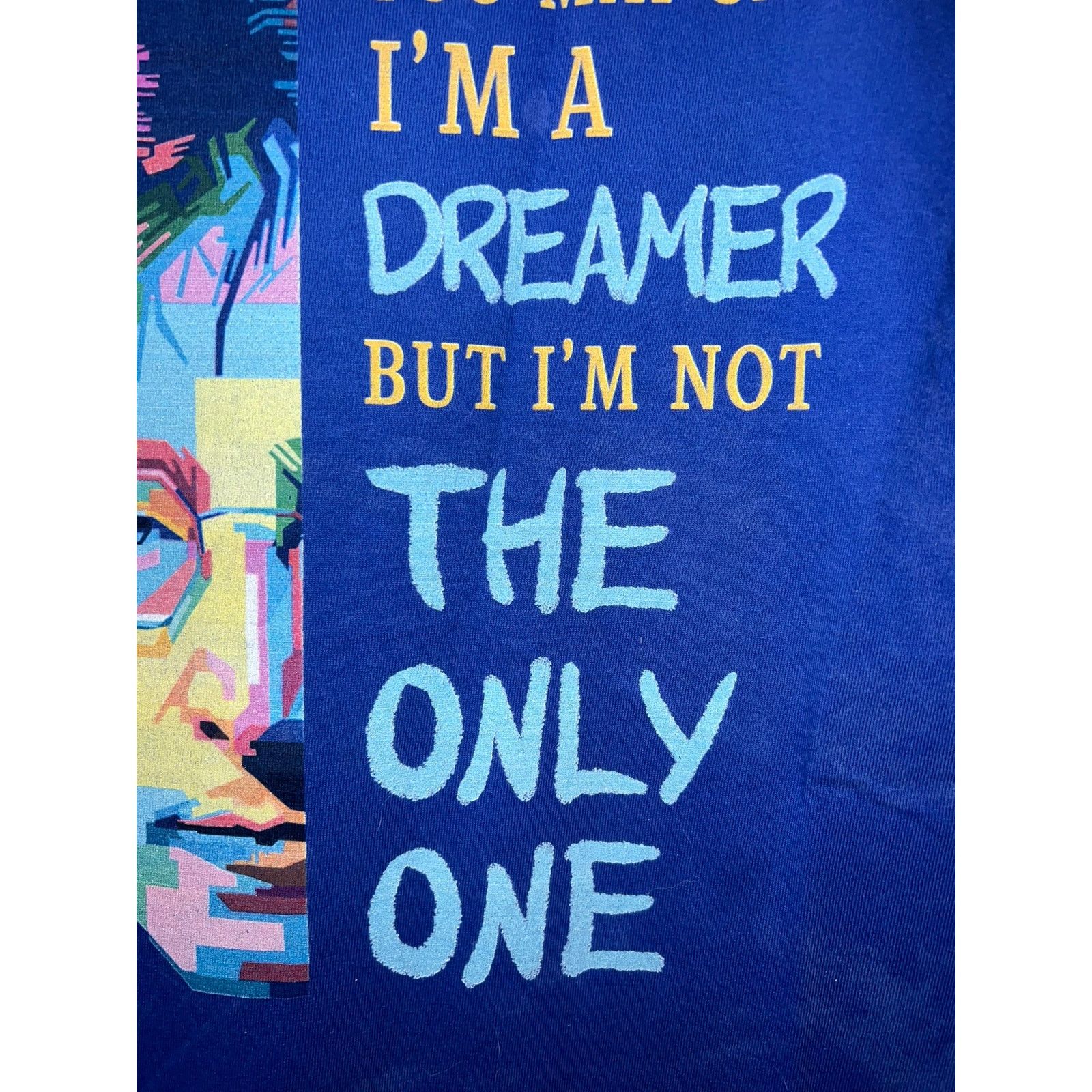 Hanes John Lennon Shirt Imagine The Bealtes Dreamer Music Tee M Size US M / EU 48-50 / 2 - 4 Thumbnail