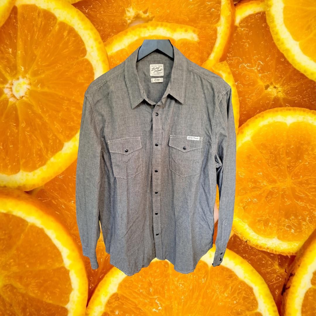 Lucky Brand Lucky Brand Distinctive Western Sportswear Button Up Size La Size US L / EU 52-54 / 3 - 1 Thumbnail