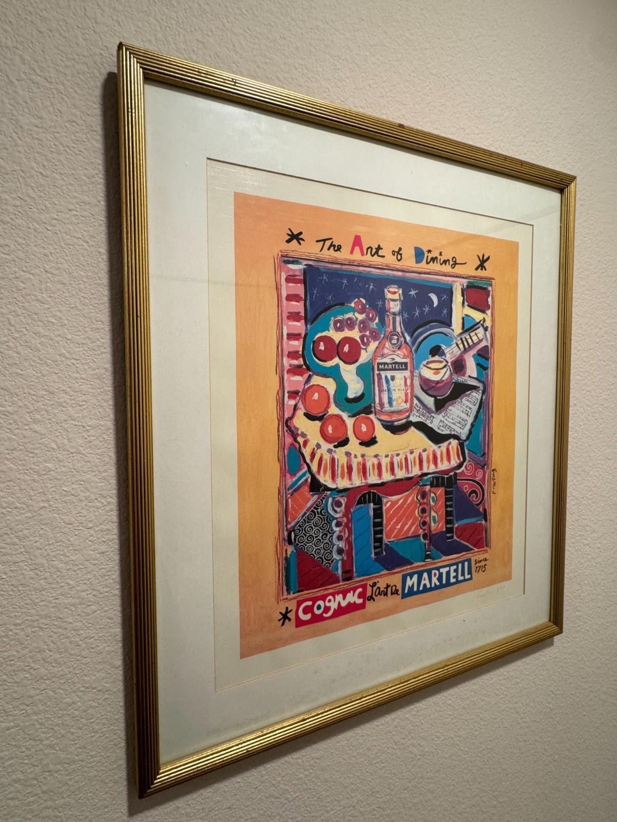 Other Vintage Wayne Ensrud Signed Serigraph The Art of Dining Mart Size ONE SIZE - 7 Thumbnail