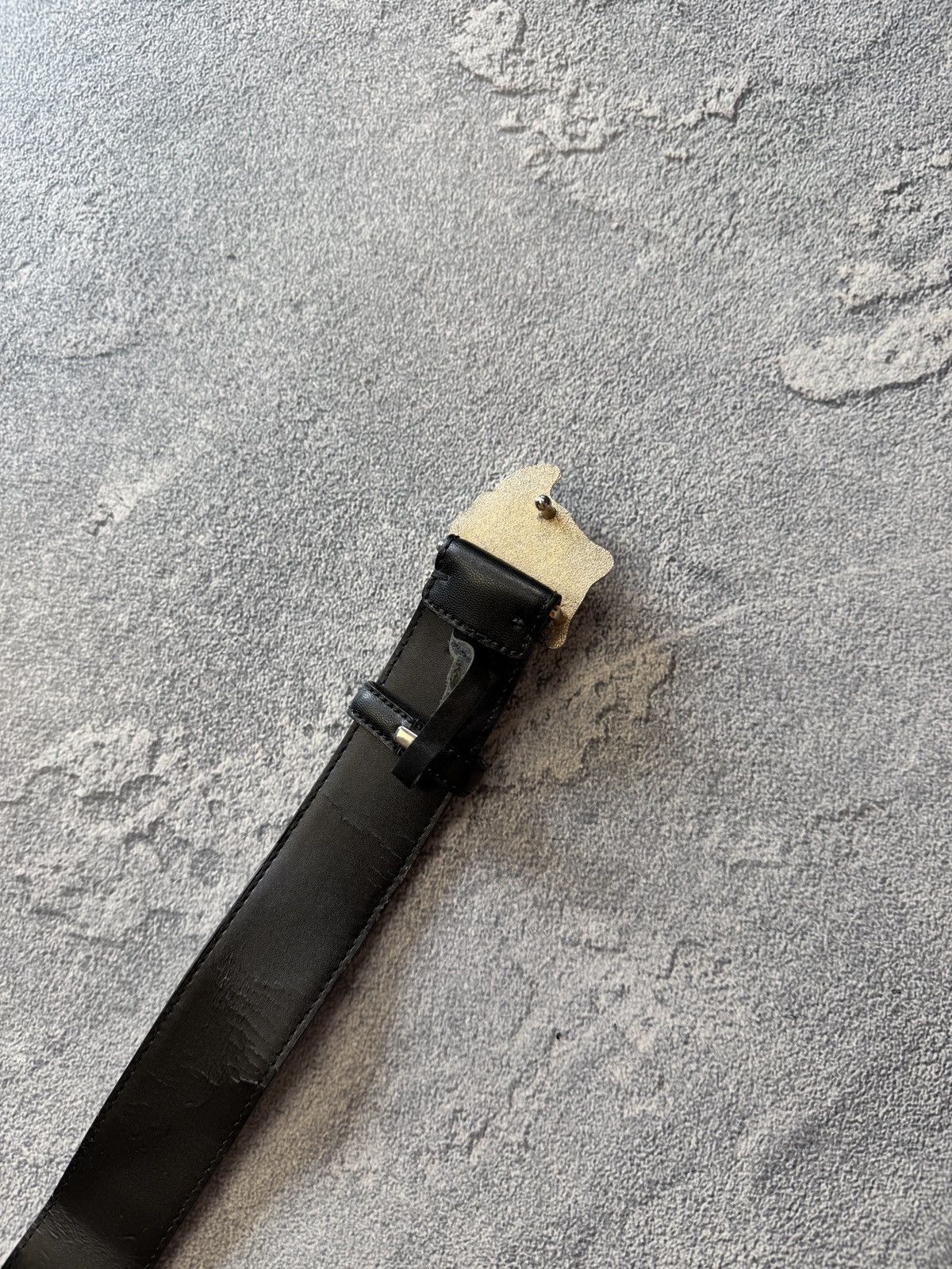 Versace Vintage Versace Belt Leather Style Luxury Size 44 - 4 Thumbnail