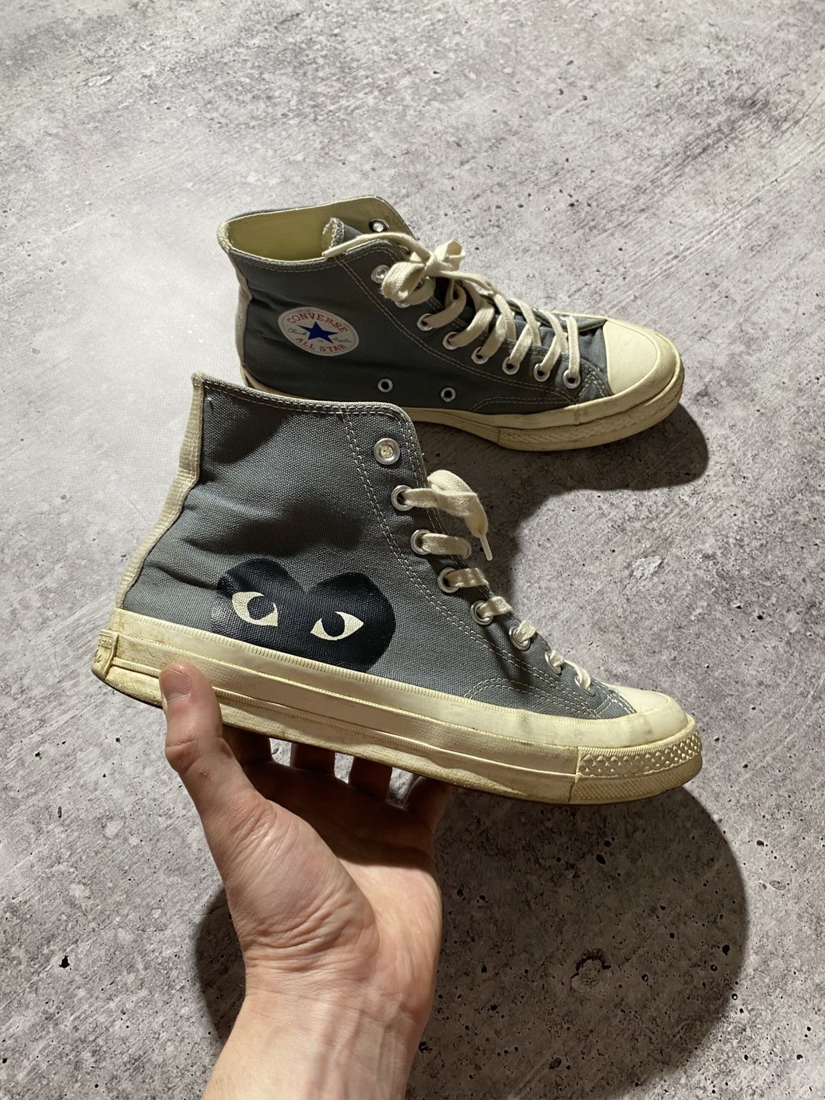 Comme des Garcons × Converse 🩶COMME des garçons converse sneakers Size US 7 / EU 40 - 1 Thumbnail