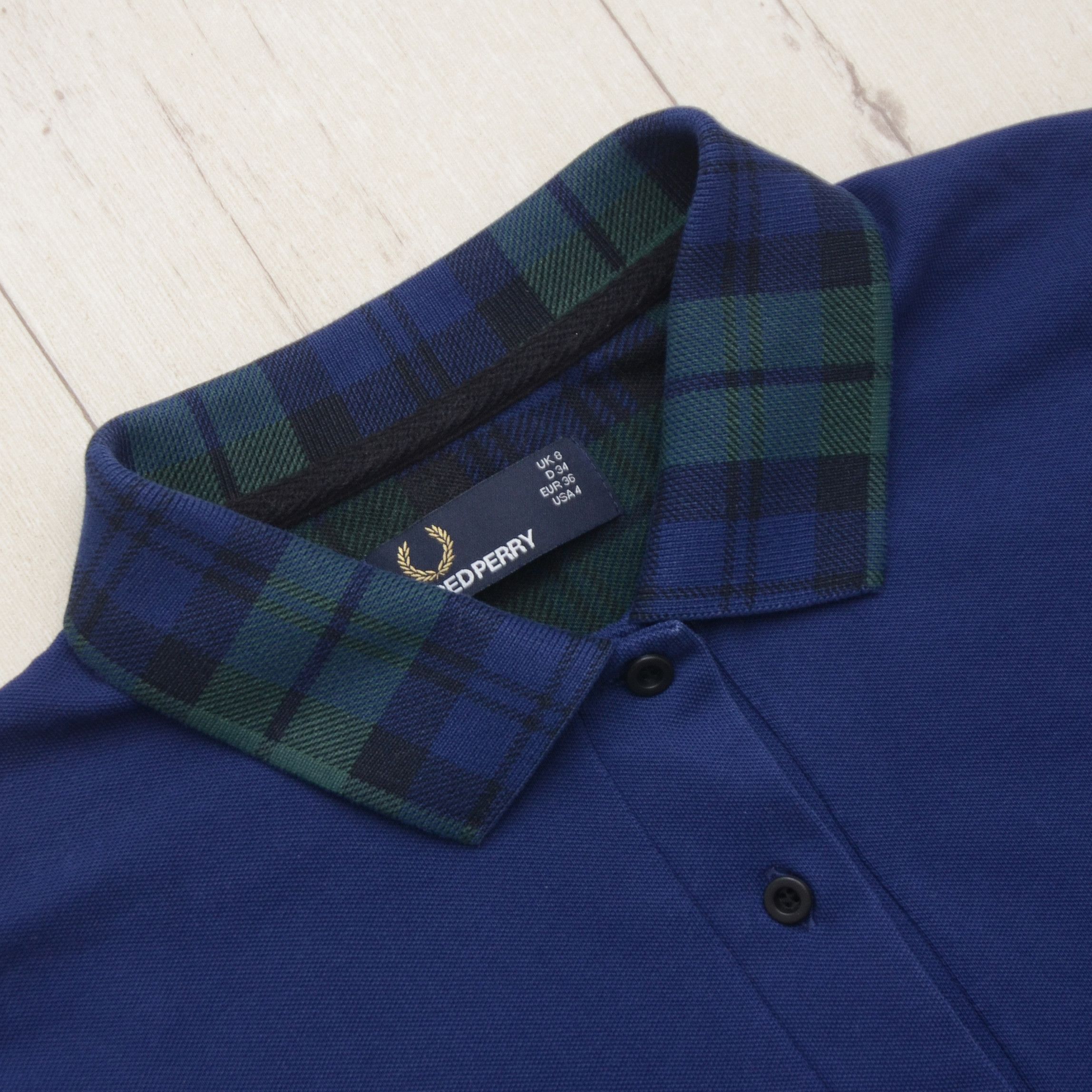 Fred Perry FRED PERRY Womens Polo Shirt UK 8 US 4 Navy Casual Size S / US 4 / IT 40 - 4 Thumbnail
