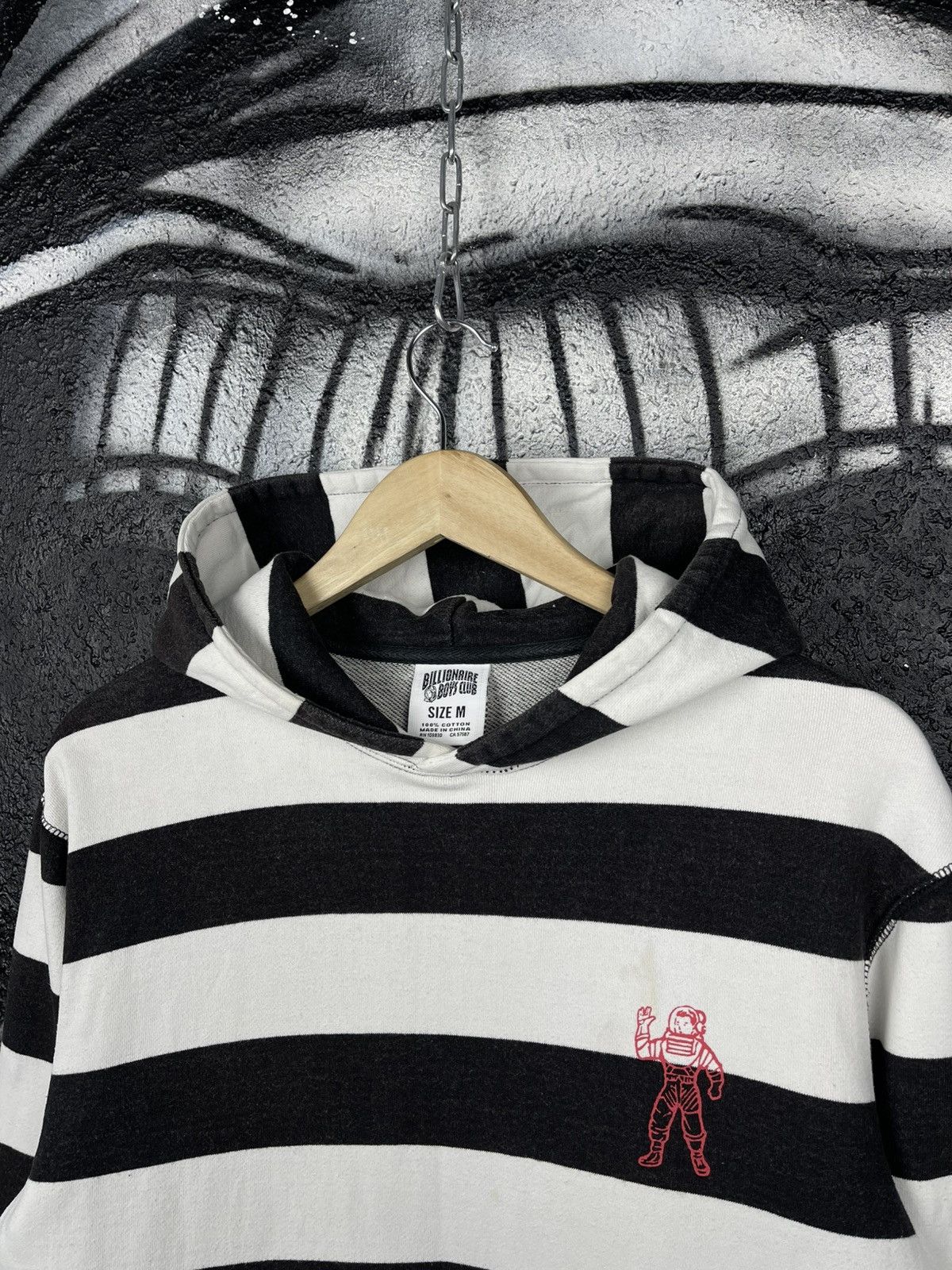 Billionaire Boys Club Billionaire Boys Club Big Logo Stripe Hoodie Men’s Size M Size US M / EU 48-50 / 2 - 5 Thumbnail