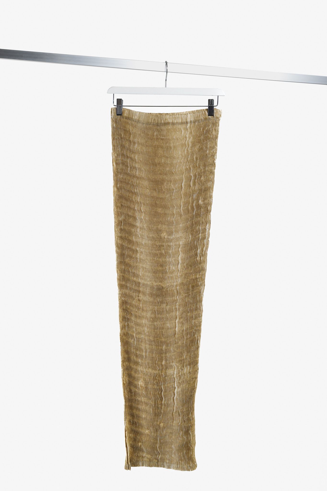 Issey Miyake Issey Miyake Archival Tan Zigzag Pleats Long Duster Size M / US 6-8 / IT 42-44 - 10 Thumbnail