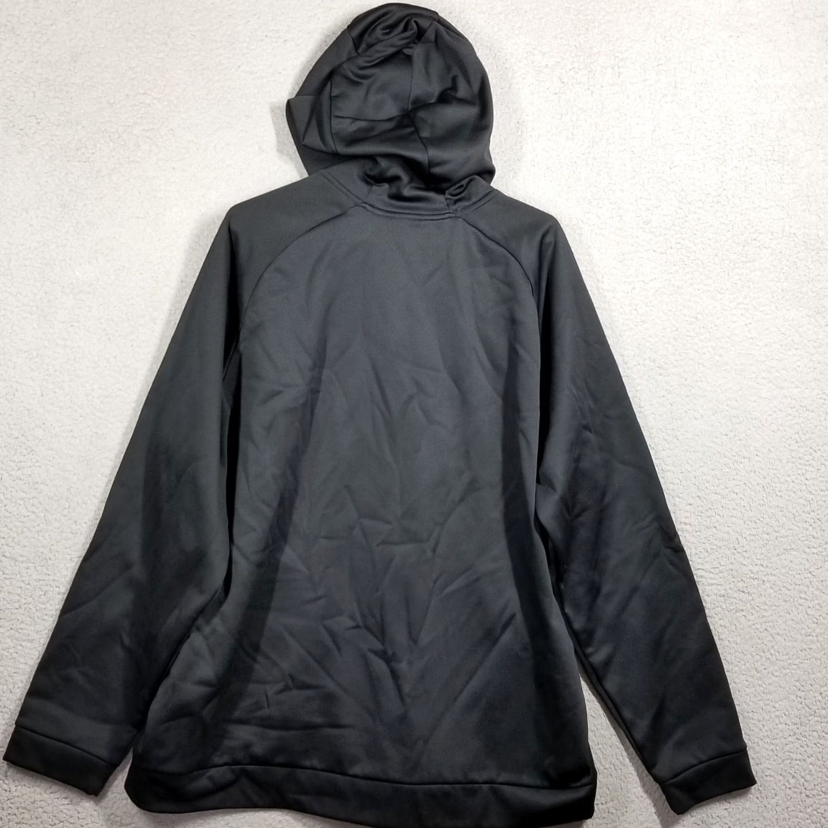 Nike Nike Dri-Fit Hoodie Men XXL Black Big Swoosh Hooded Topo 904923-010 Size US XXL / EU 58 / 5 - 2 Thumbnail