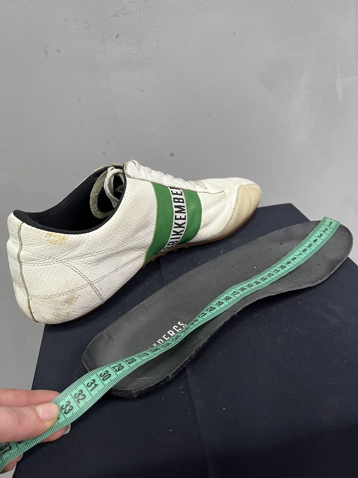 Dirk Bikkembergs Bikkembergs White Leather Sneakers Vintage Sport Style 46 Size US 13 / EU 46 - 14 Thumbnail