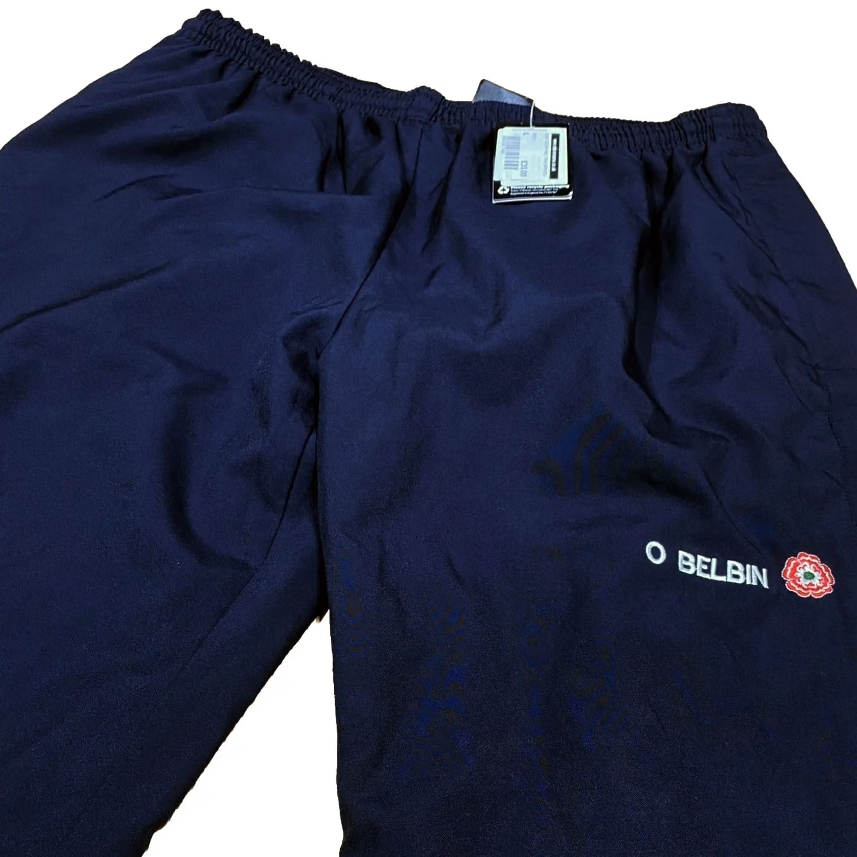 Vintage VINTAGE? No — Akoa Tudor Hall Track Pants Mens Large Navy Blue New With Tags Leg Zip Track Pants Mens Large Navy Blue Size US 33 - 3 Thumbnail