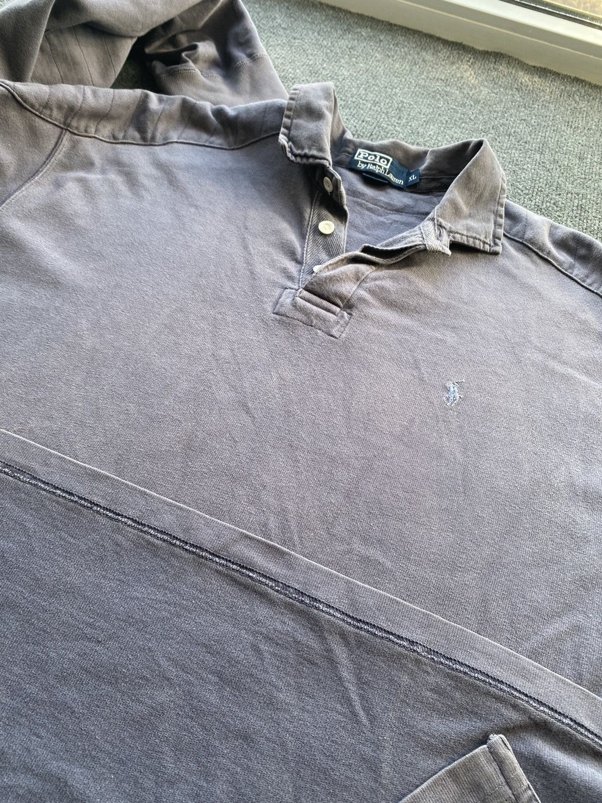 Polo Ralph Lauren 🔥Vntg Ralph Lauren Polo rugby sun faded long sleeve Size US XL / EU 56 / 4 - 10 Thumbnail