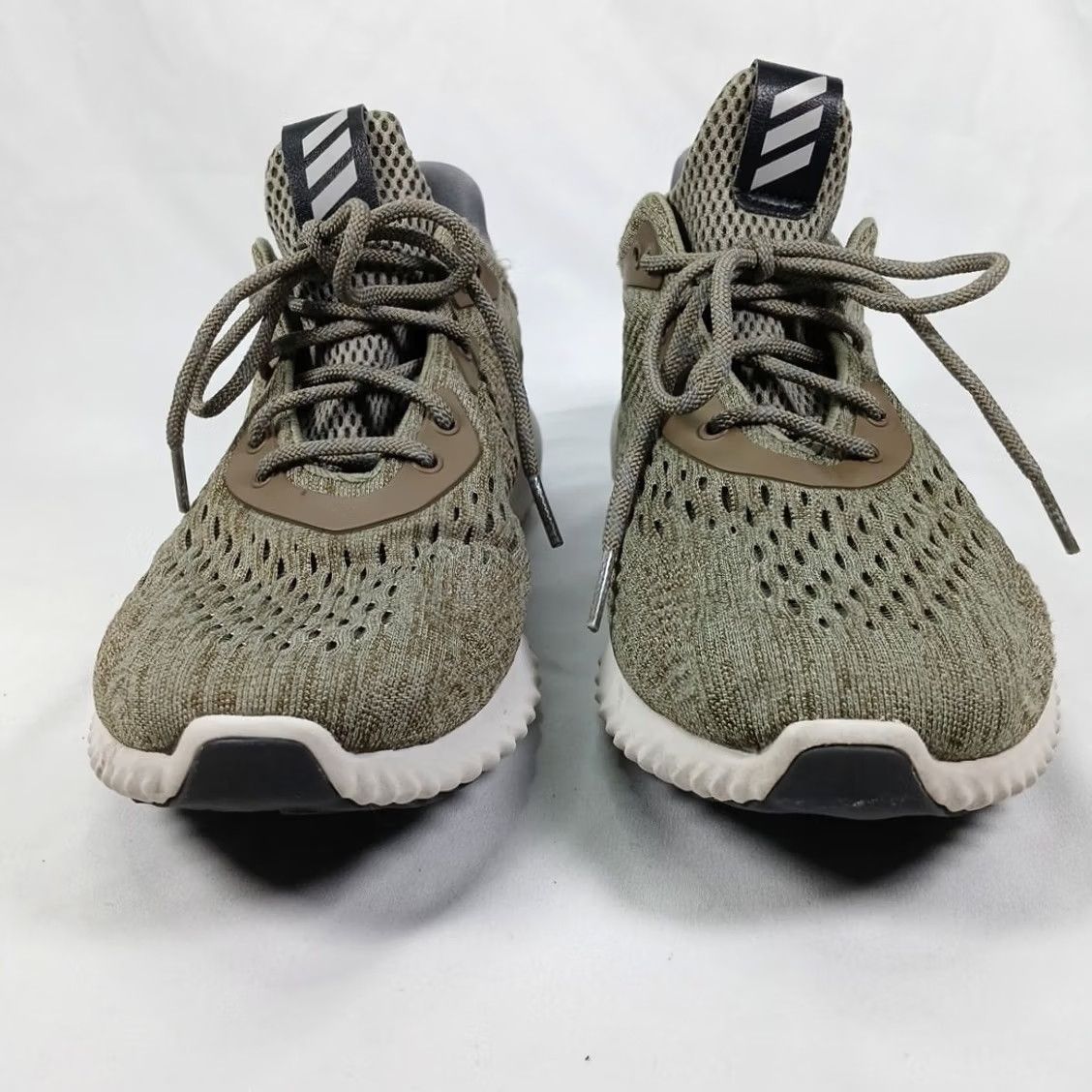 Adidas Adidas Alphabounce Beyond Men 8 Olive Cushioned Knit Running Sneaker Size US 8 / EU 41 - 7 Thumbnail
