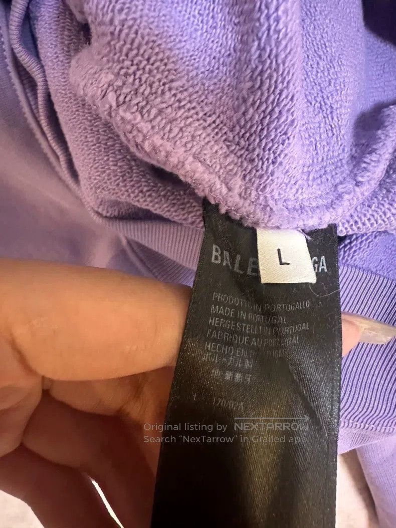 Balenciaga Balenciaga Coke hoodie, purple Size US L / EU 52-54 / 3 - 5 Thumbnail