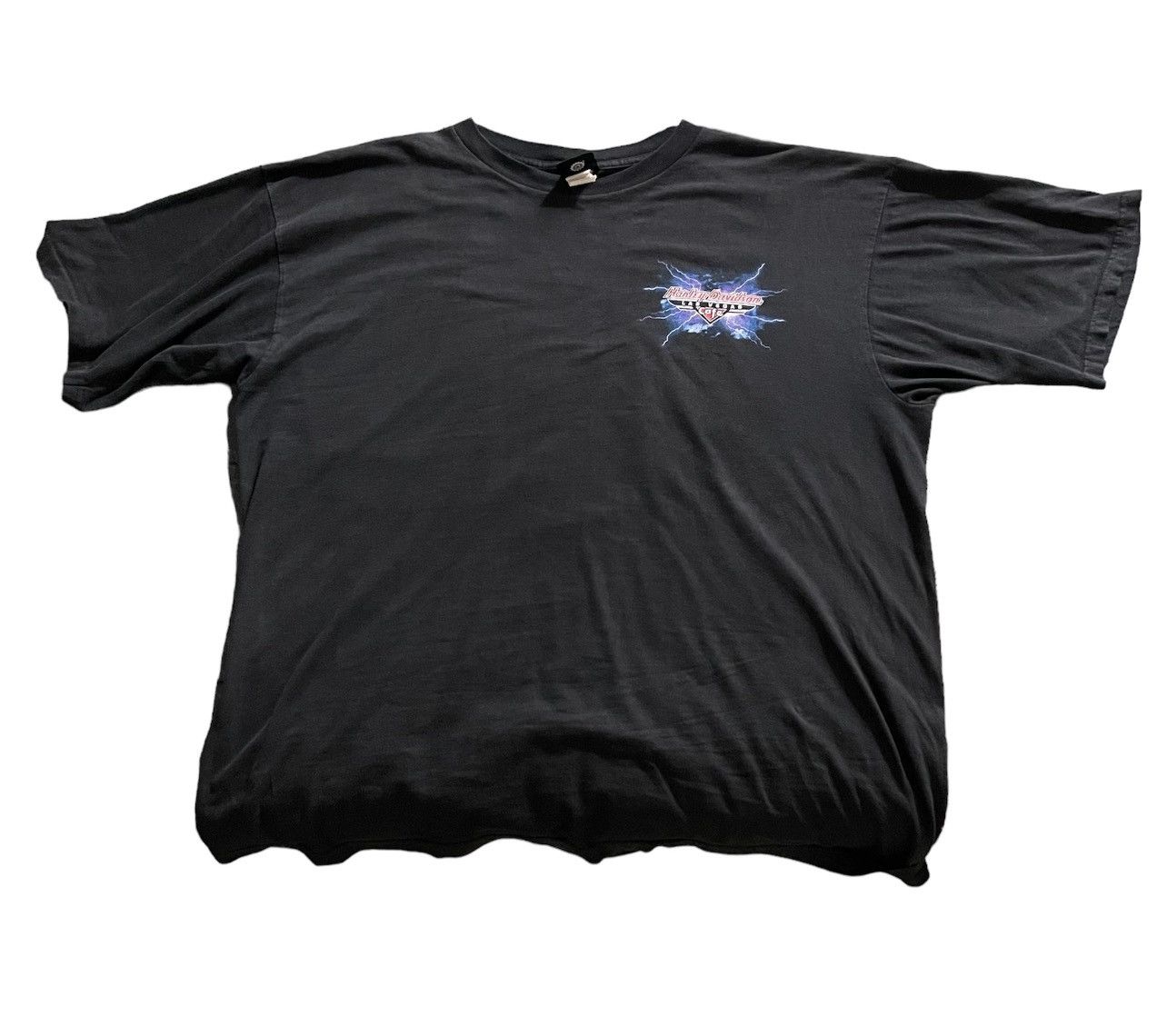 Other “THUNDER & LIGHTNING” RARE VINTAGE HARLEY DAVIDSON USA MADE Size US XXL / EU 58 / 5 - 7 Thumbnail