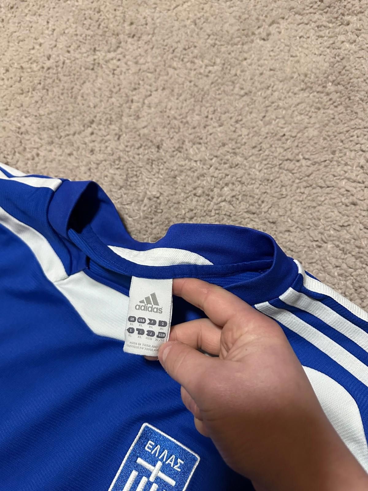 Adidas Adidas Greece 2004/06 Home Football Shirt Soccer Jersey XL Size US XL / EU 56 / 4 - 4 Thumbnail