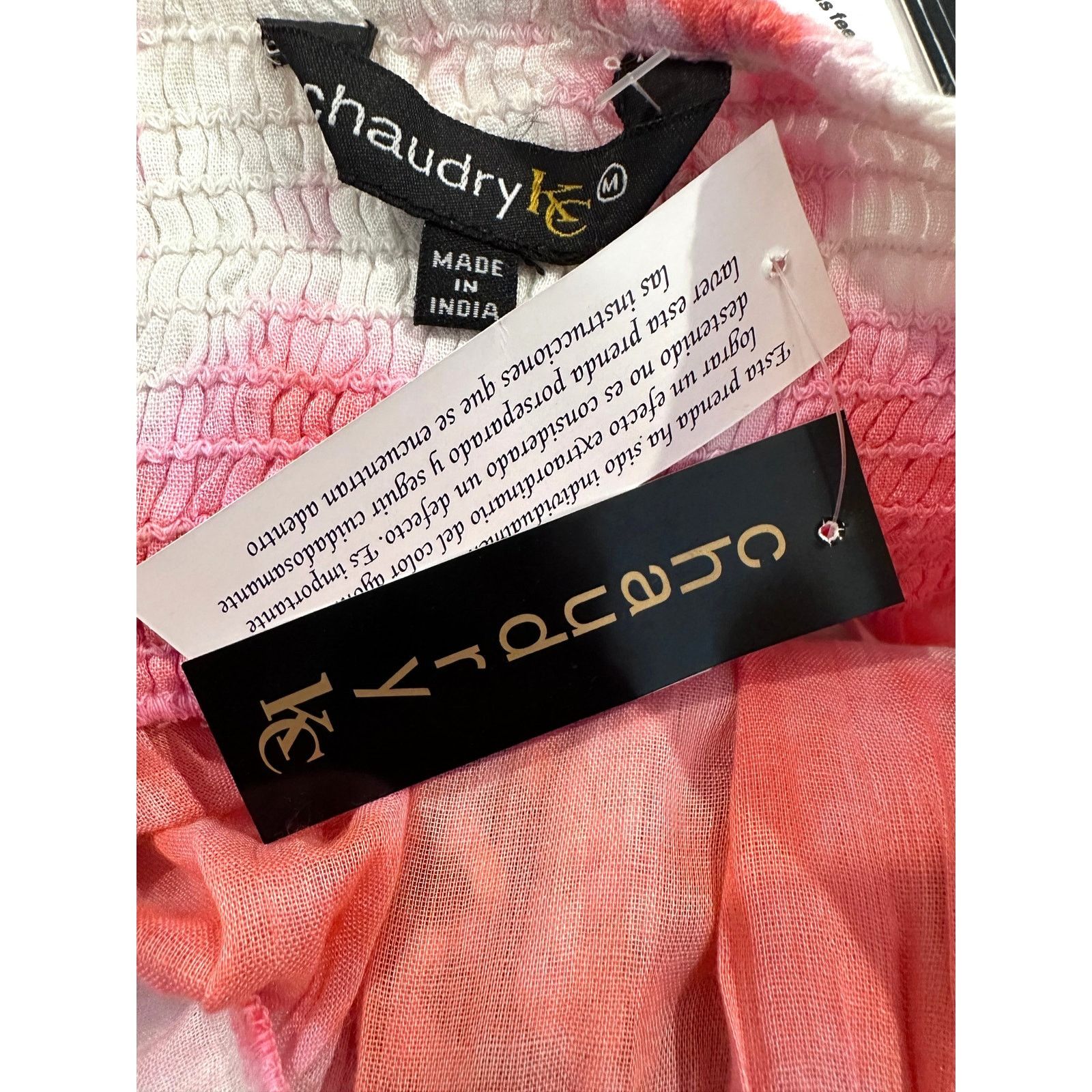 Other Chaudhry Halter Open Back Tie Dye Maxi Dress Pink Black M Size M / US 6-8 / IT 42-44 - 15 Thumbnail