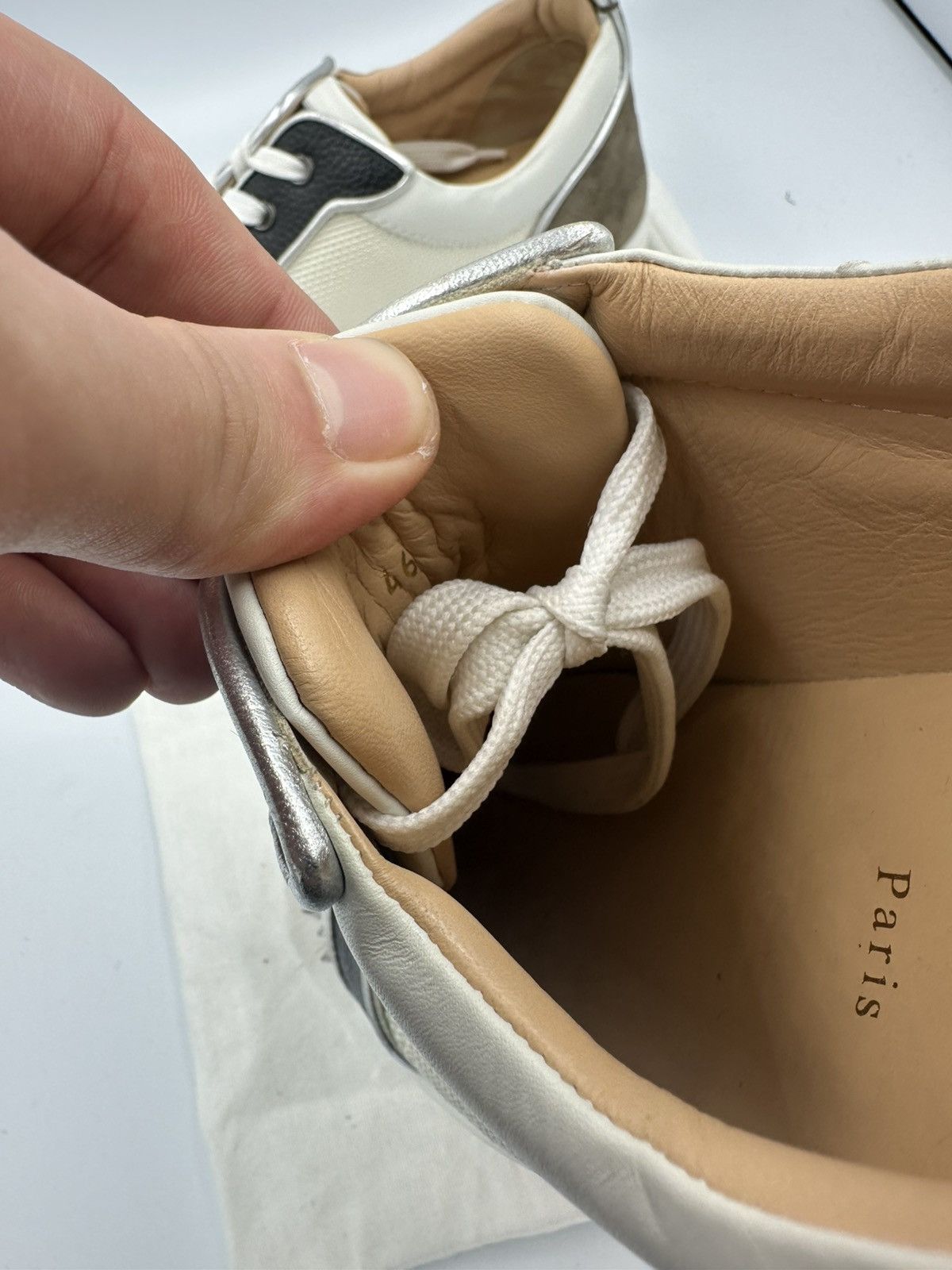 Christian Louboutin Christian Louboutin Low Top Sneakers Size US 13 / EU 46 - 14 Thumbnail