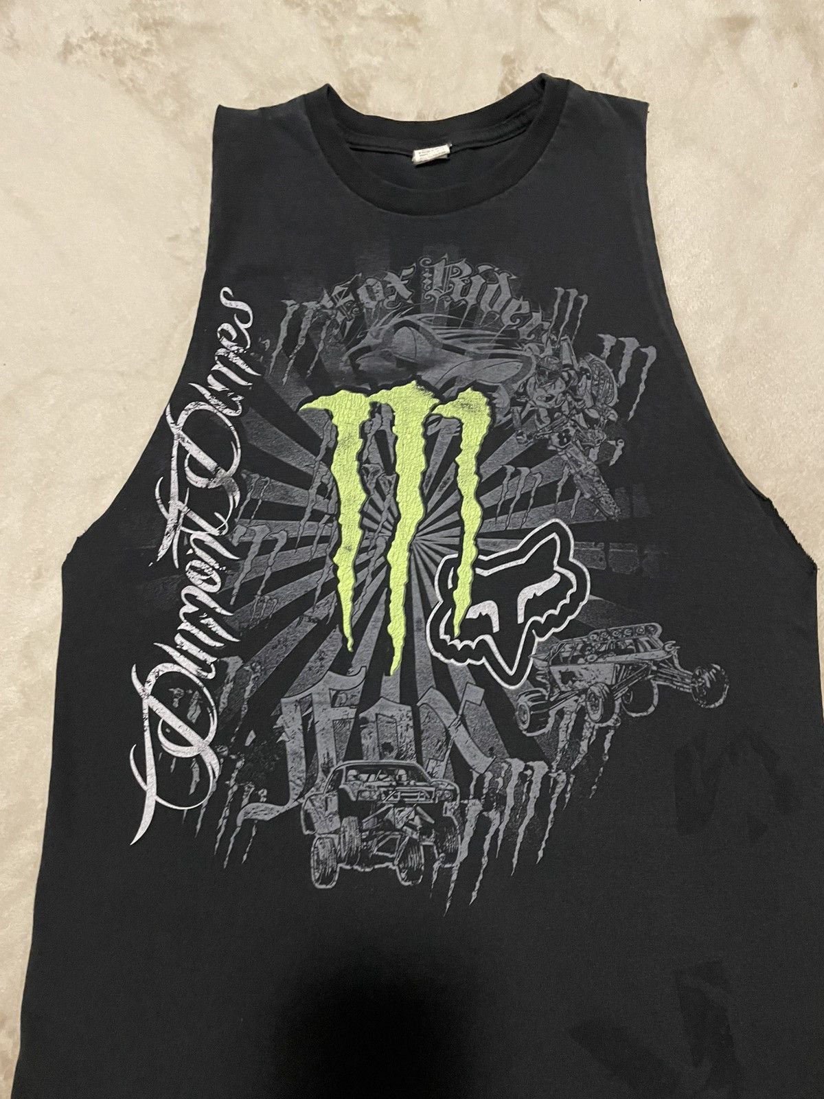 Fox Racing Monster Energy Fox Racing Graphic Y2K Moto Cutoff (Vintage) Size US S / EU 44-46 / 1 - 3 Thumbnail