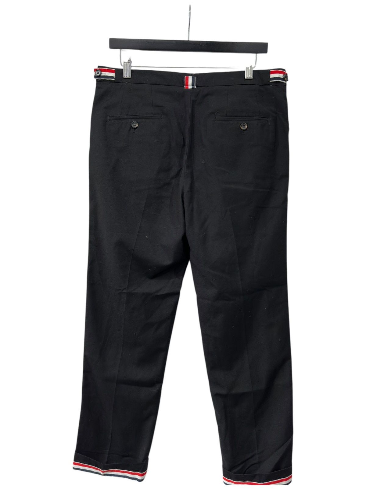 Thom Browne Thom Browne Black Trousers Size 4 Size US 36 / EU 52 - 2 Thumbnail