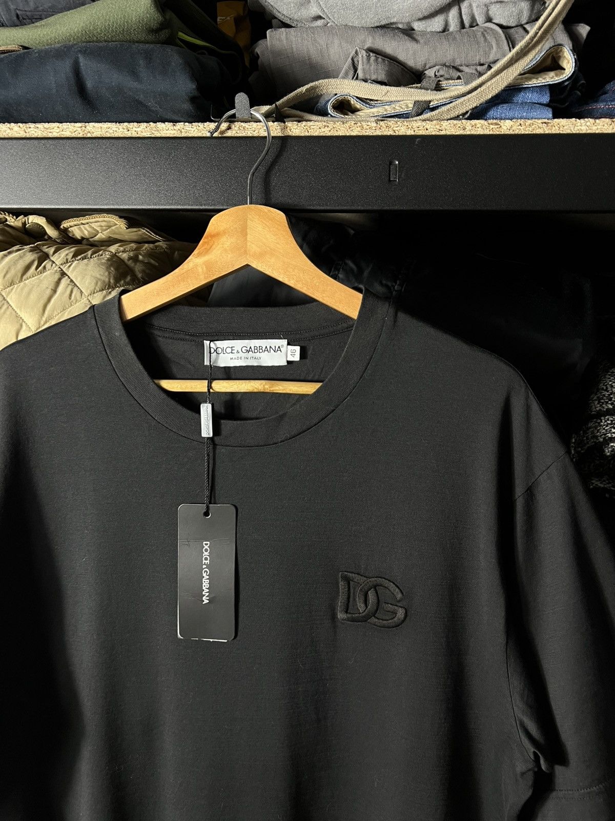 Dolce & Gabbana DOLCE & GABBANA T-shirt Black Cotton Size S IT46 Size US S / EU 44-46 / 1 - 5 Thumbnail