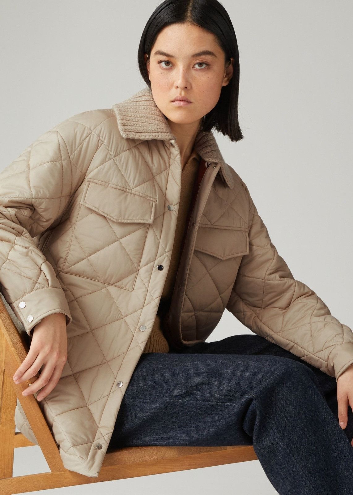 Loro Piana o1srvl11e0824 Rocar Superlight Nylon Jacket in Beige Size L / US 10 / IT 46 - 3 Thumbnail
