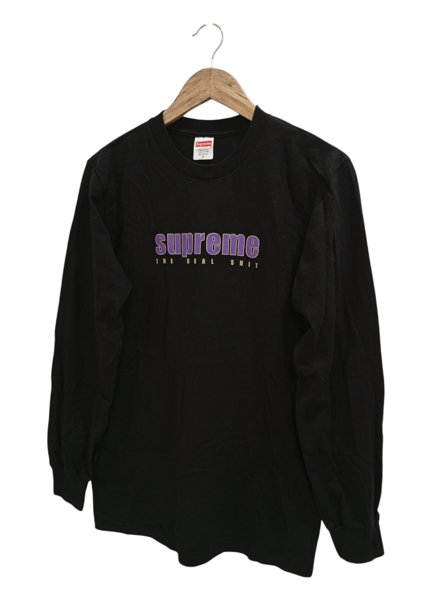 Supreme 🔥🔥Supreme The Real Shit LS T-Shirt Size US S / EU 44-46 / 1 - 3 Thumbnail
