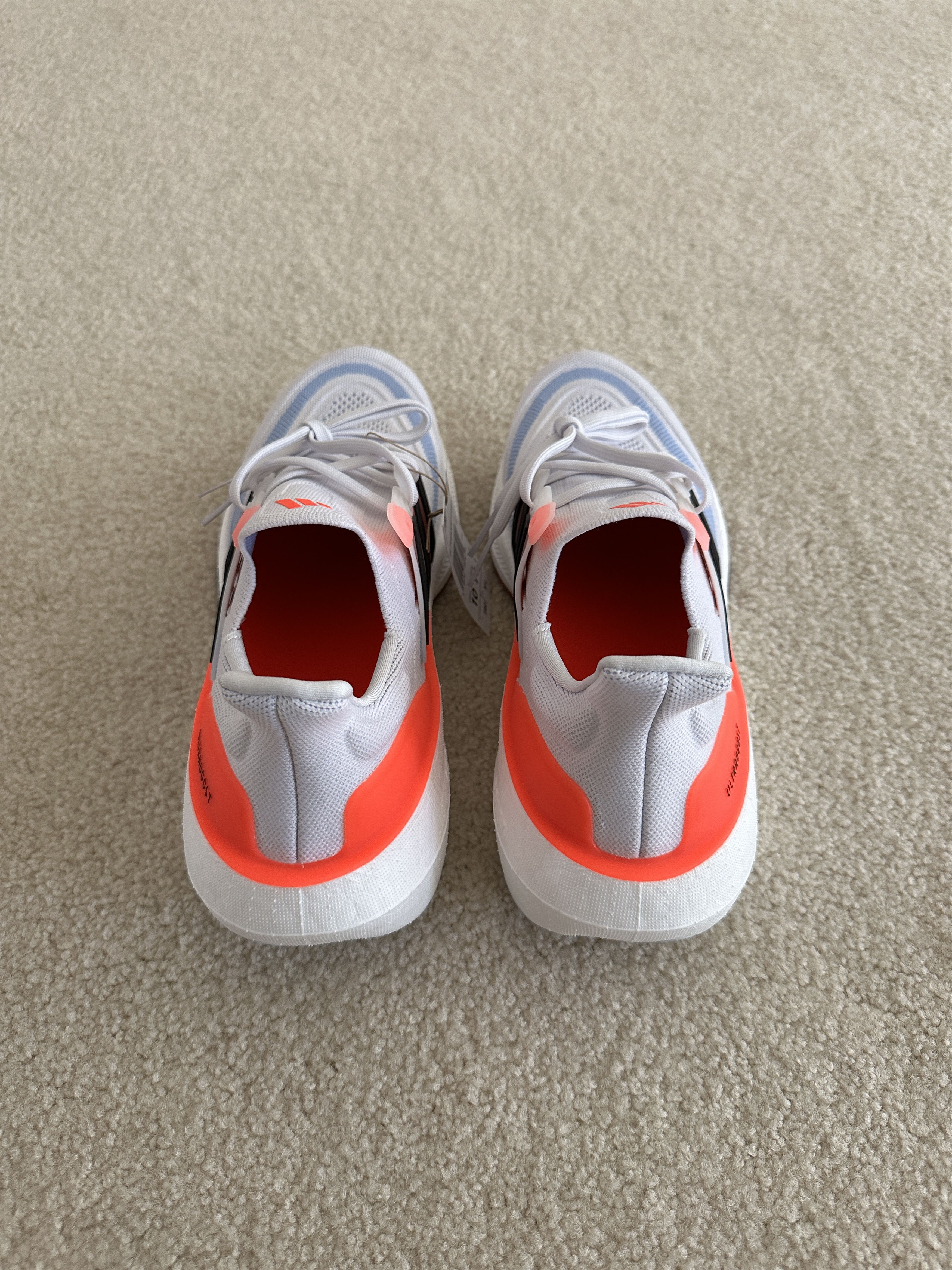 Adidas Adidas Ultraboost Light "White Solar Red" - US Men's 10 Size US 10 / EU 43 - 5 Thumbnail
