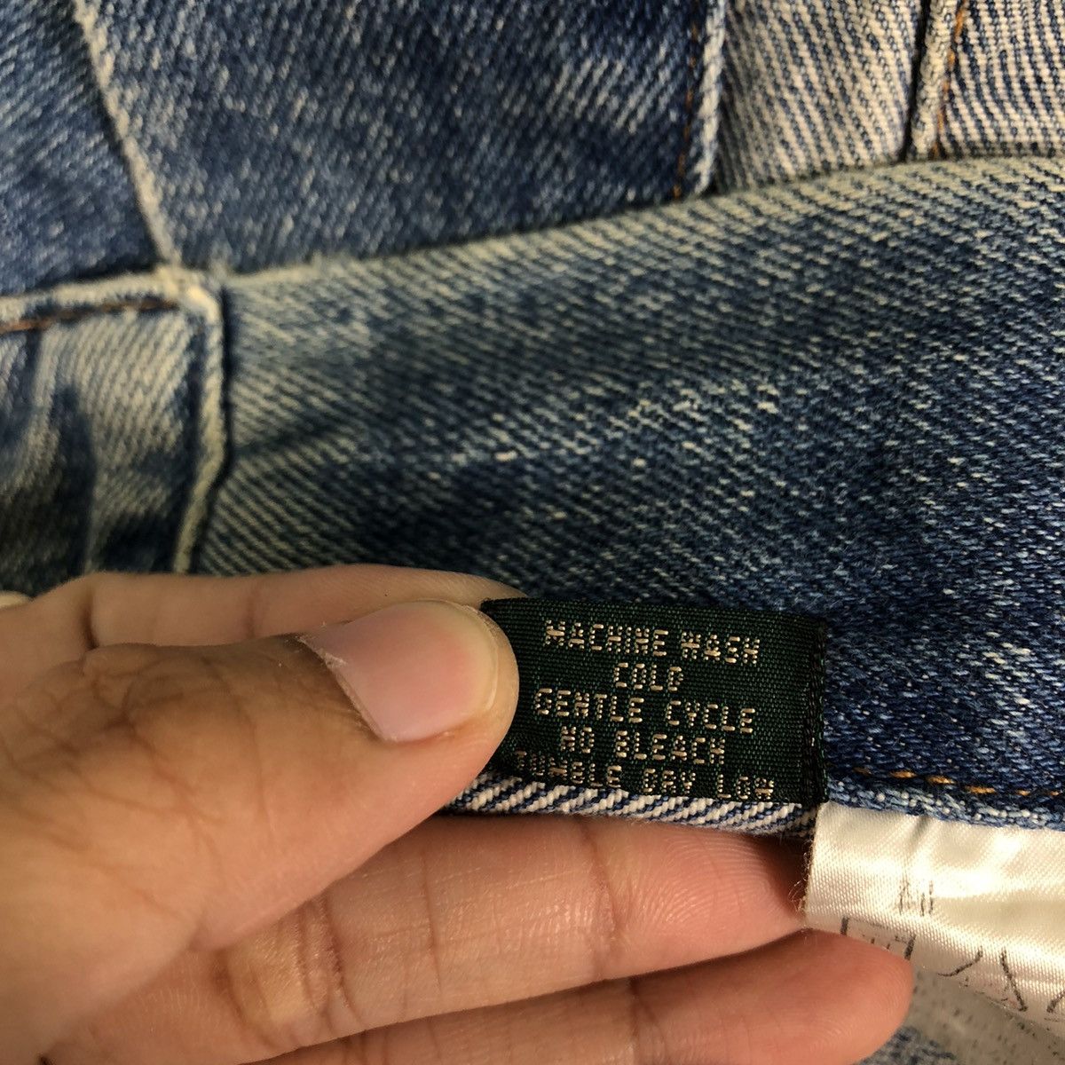 Japanese Brand 🔥Vintage Trucker Denim Jacket J.Crew Japan Issey Miyake Size US L / EU 52-54 / 3 - 18 Thumbnail