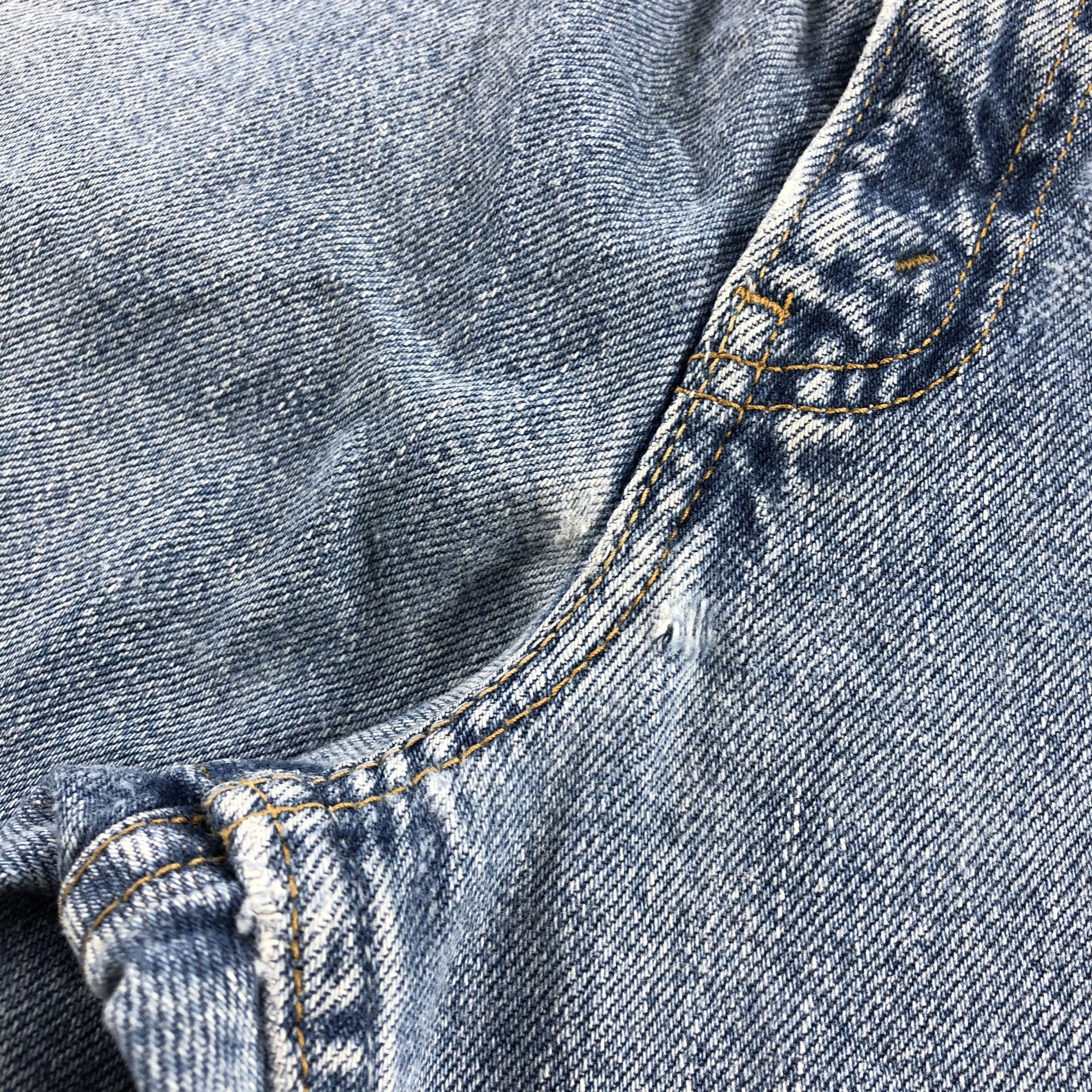Levi's 90s Vintage Blue Wash Levis 550 Jeans-J2332 Size US 41 - 8 Thumbnail