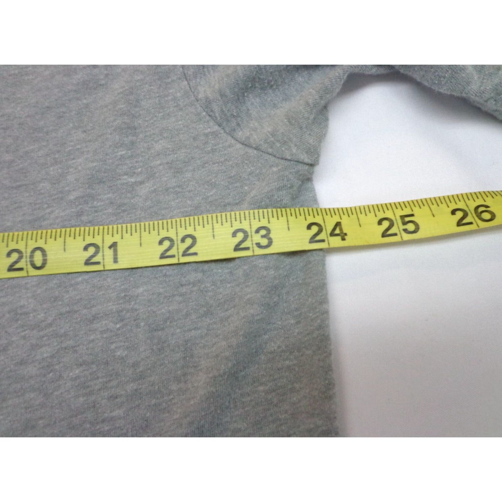 Vintage Be Your Age Out of Print Scott Fitzgerald T Shirt 2XL Gray Cotton Blend Unisex Adults Short Sleeve Crew Neck Regular FLAWS Size US XXL / EU 58 / 5 - 6 Thumbnail
